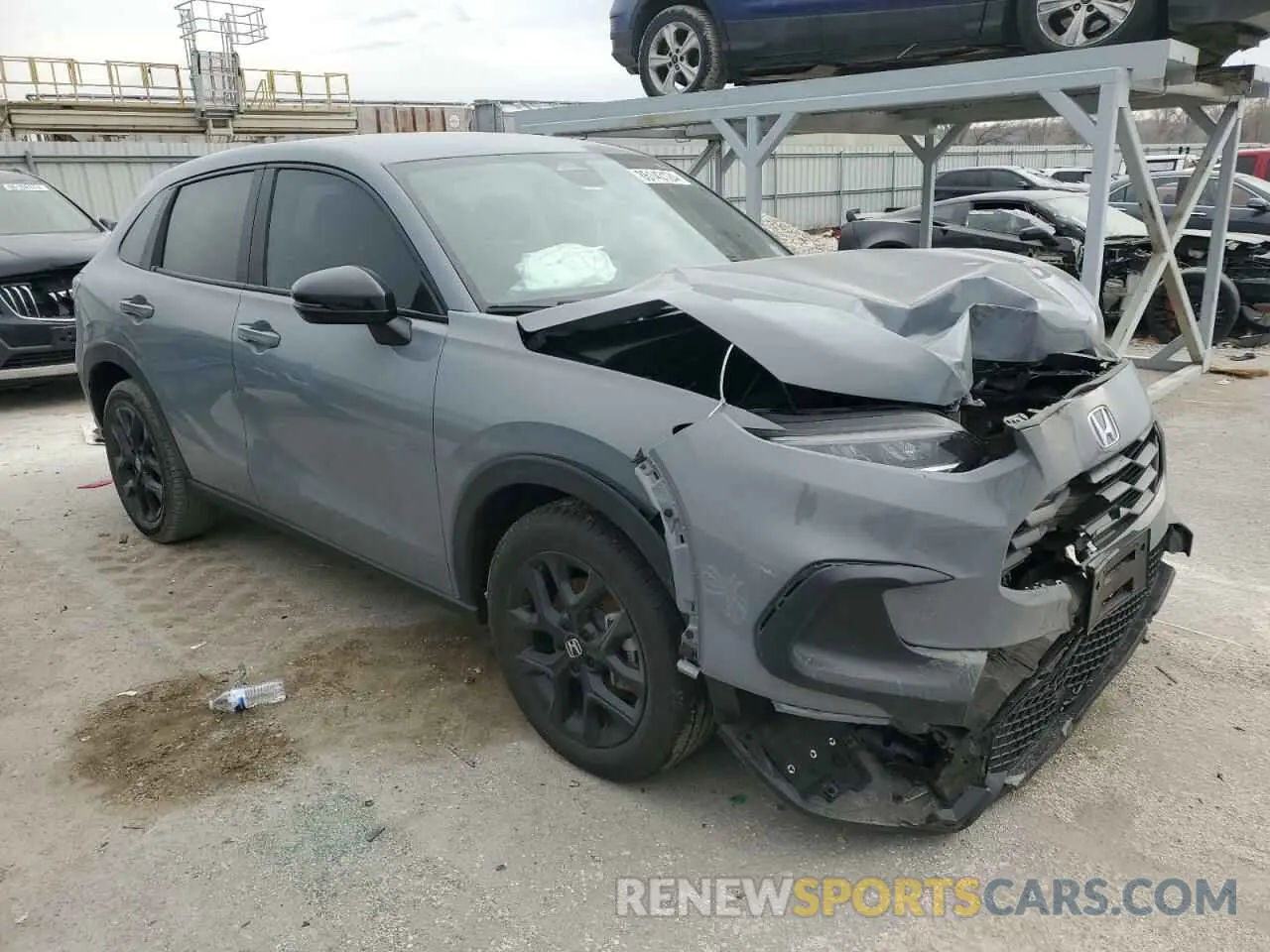4 fotografías del automóvil dañado 3CZRZ2H5XRM710794 HONDA HR-V 2024