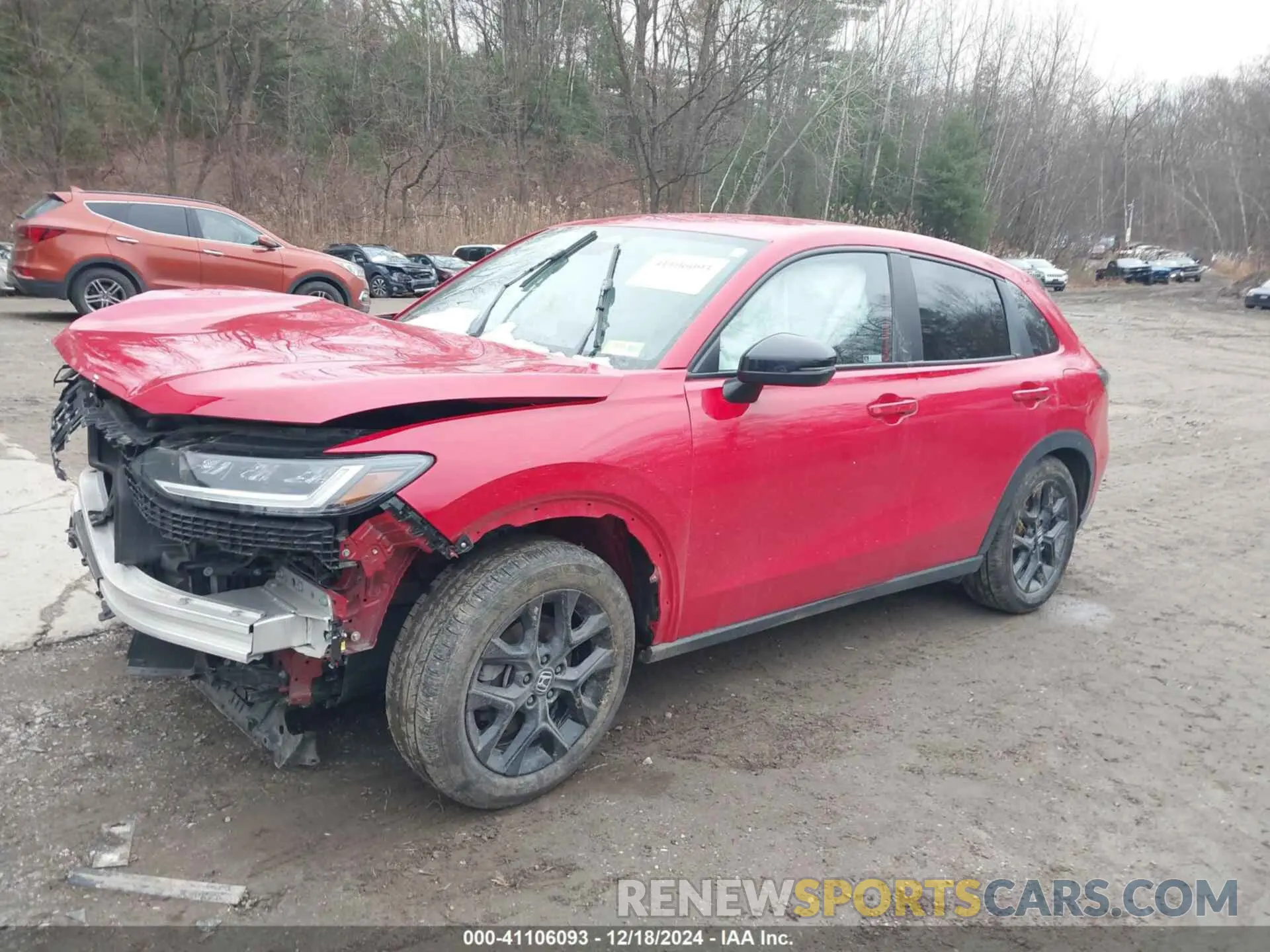 2 fotografías del automóvil dañado 3CZRZ2H5XRM726381 HONDA HR-V 2024