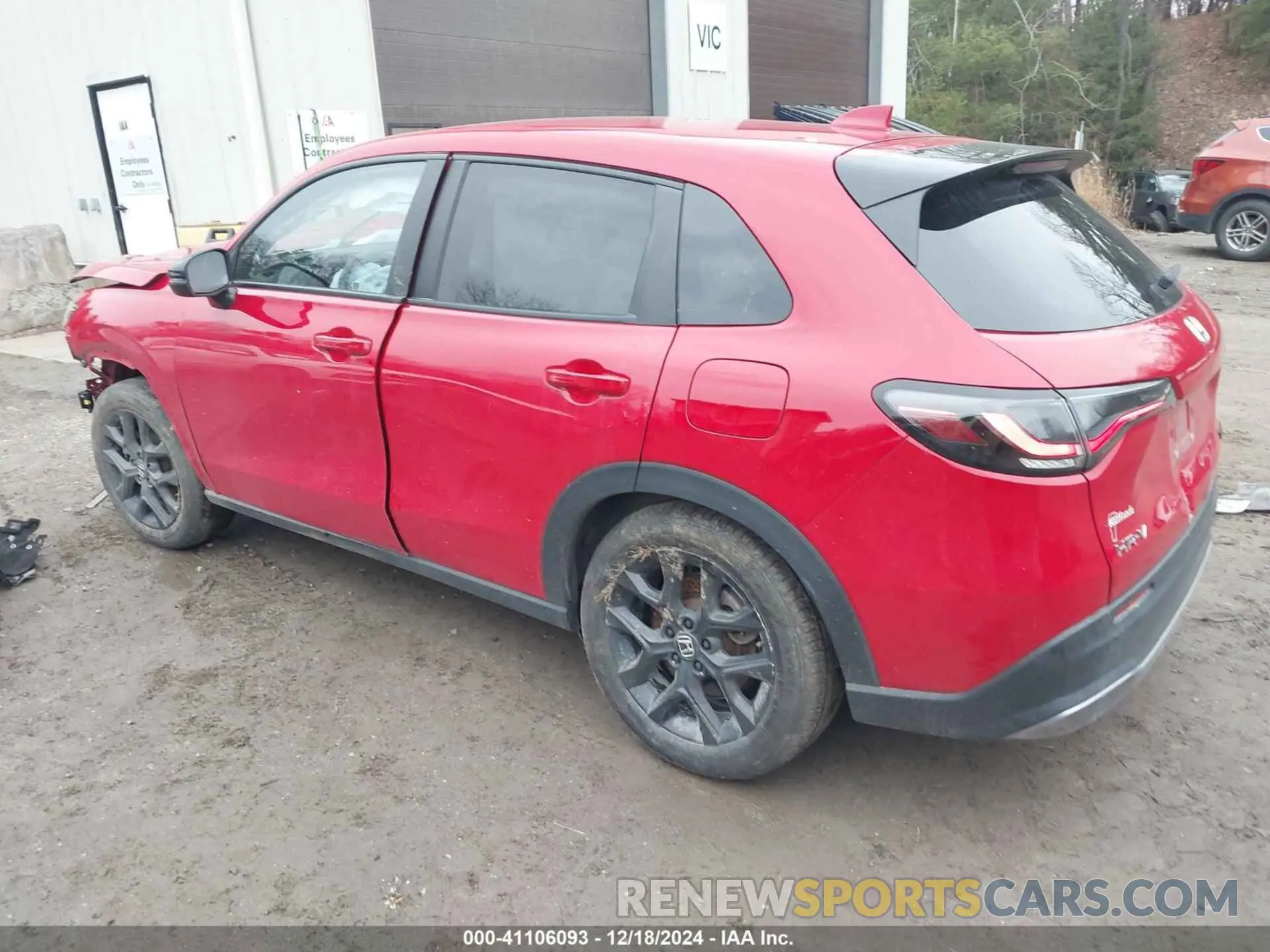 3 fotografías del automóvil dañado 3CZRZ2H5XRM726381 HONDA HR-V 2024