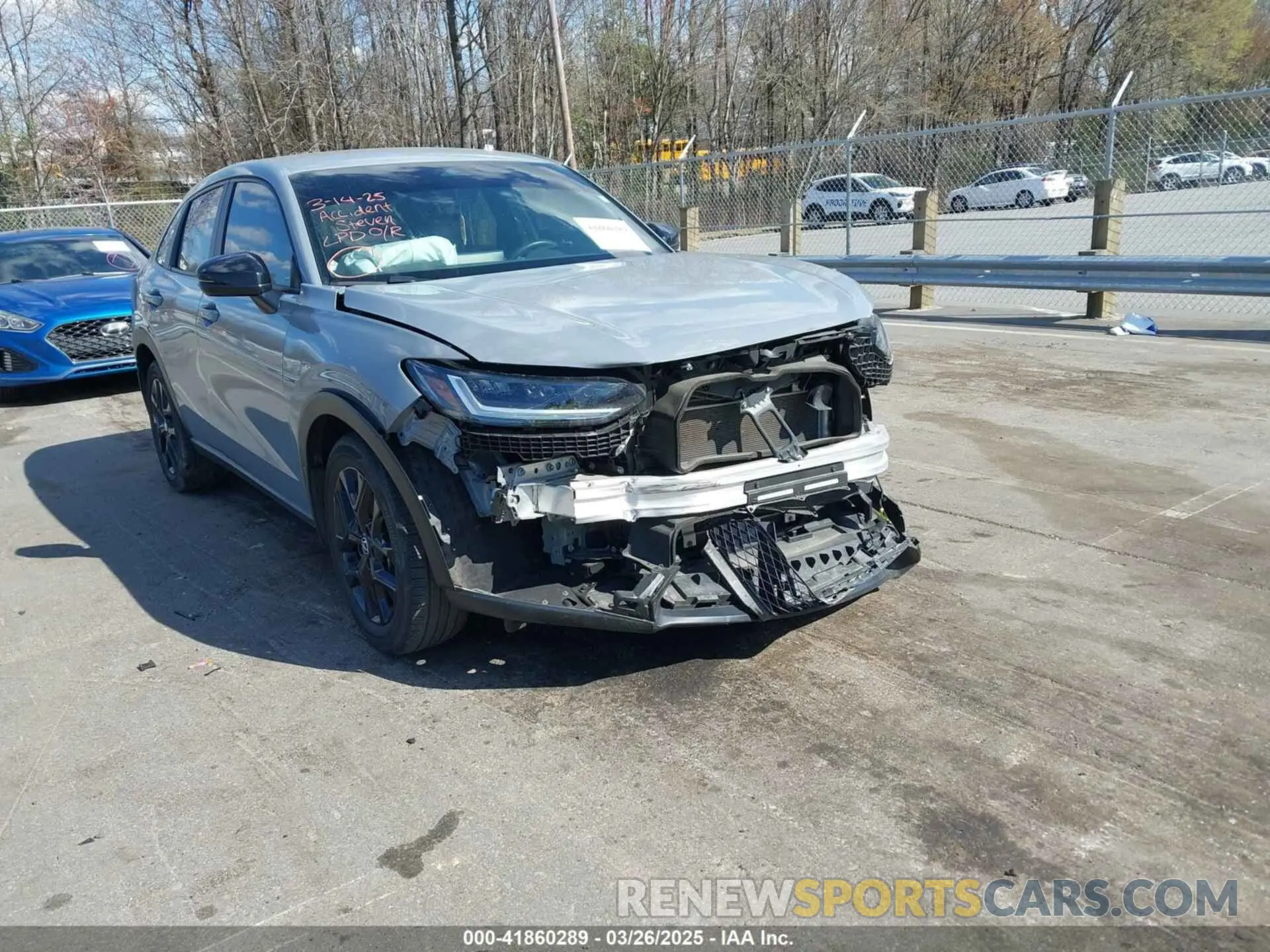 1 fotografías del automóvil dañado 3CZRZ2H5XRM733475 HONDA HR-V 2024