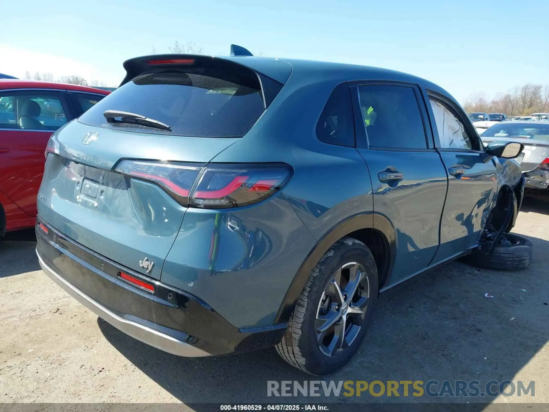 4 fotografías del automóvil dañado 3CZRZ2H71RM781965 HONDA HR-V 2024