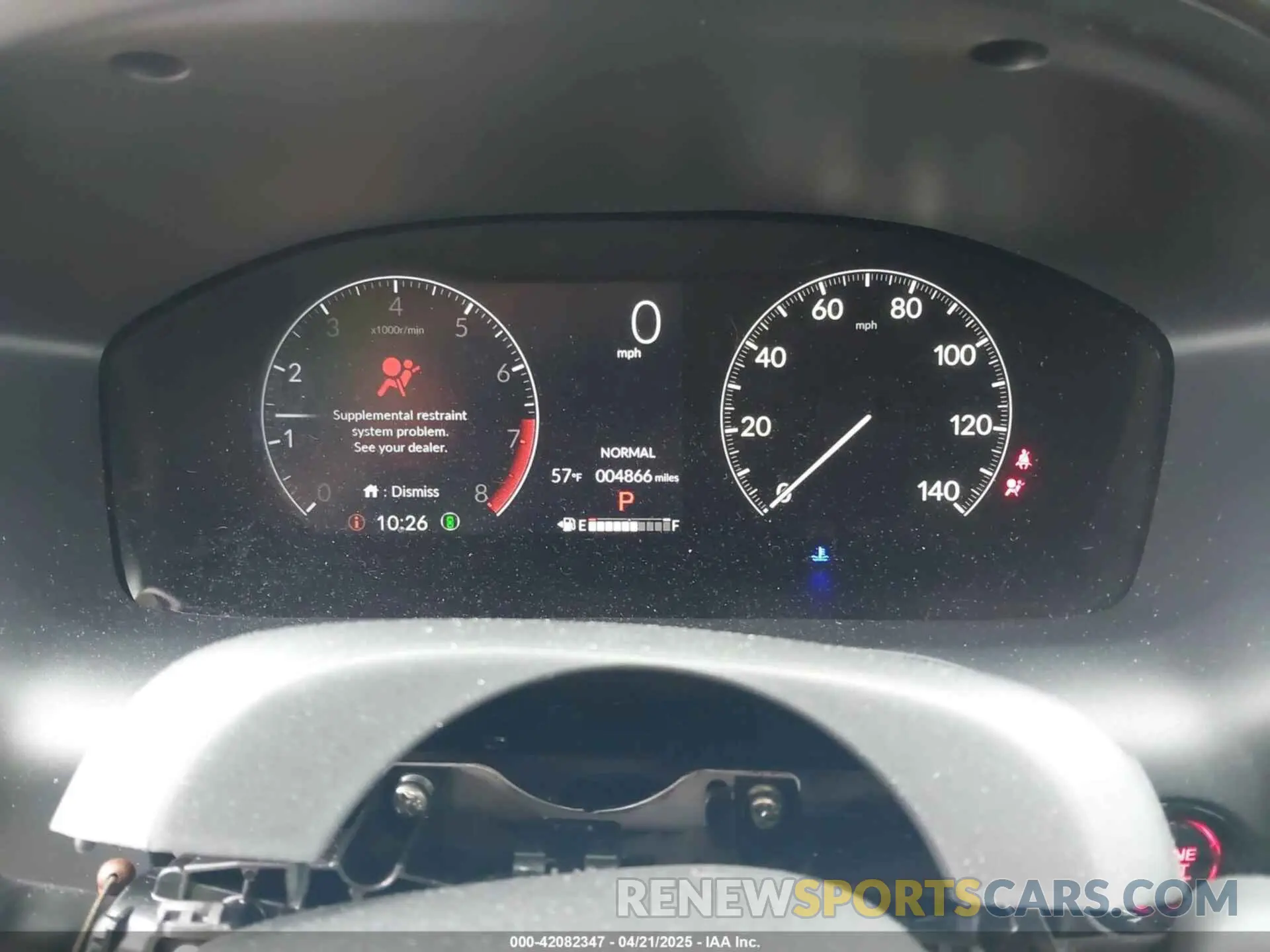 7 fotografías del automóvil dañado 3CZRZ2H72RM754452 HONDA HR-V 2024