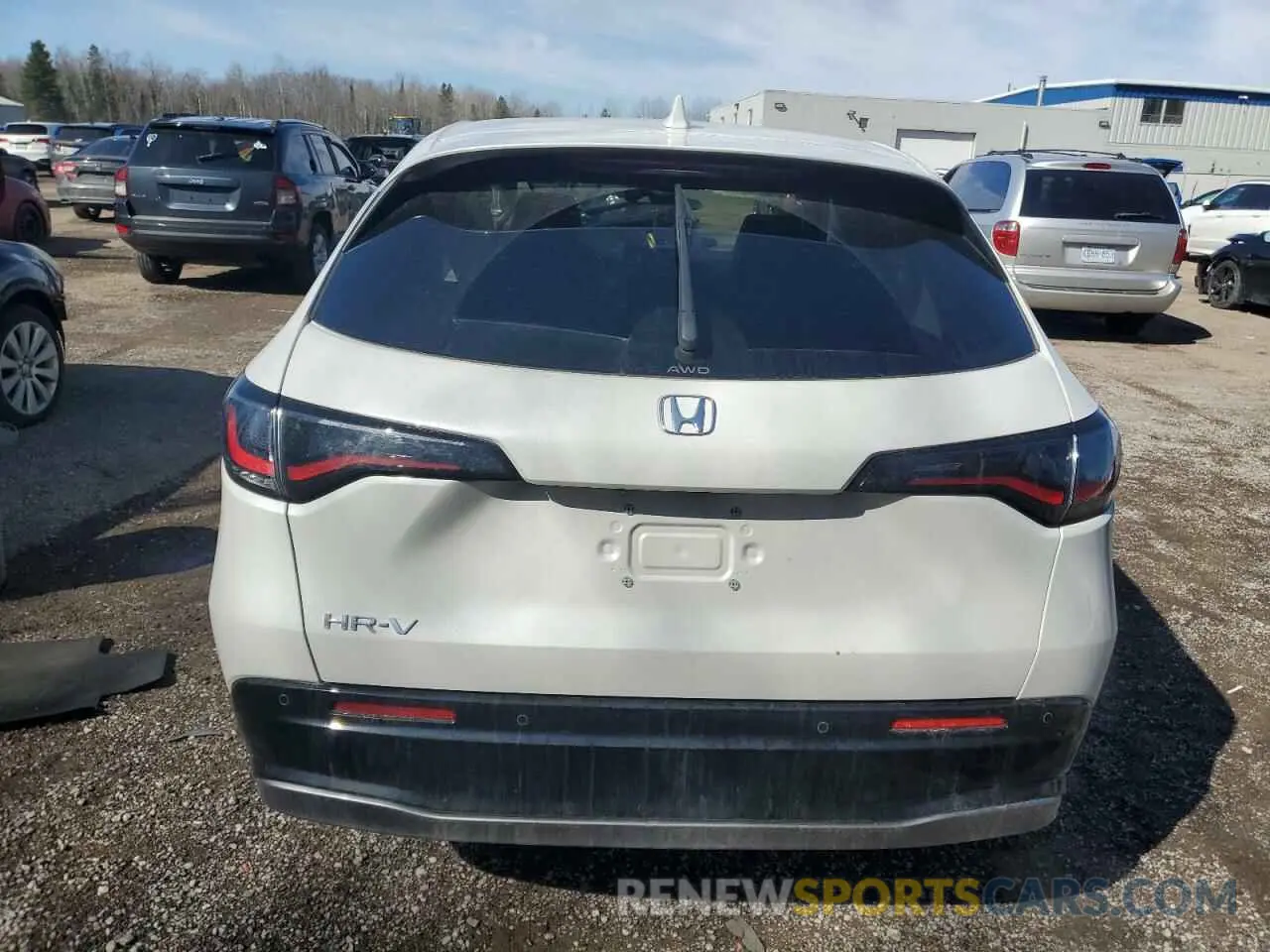 6 fotografías del automóvil dañado 3CZRZ2H74RM109480 HONDA HR-V 2024