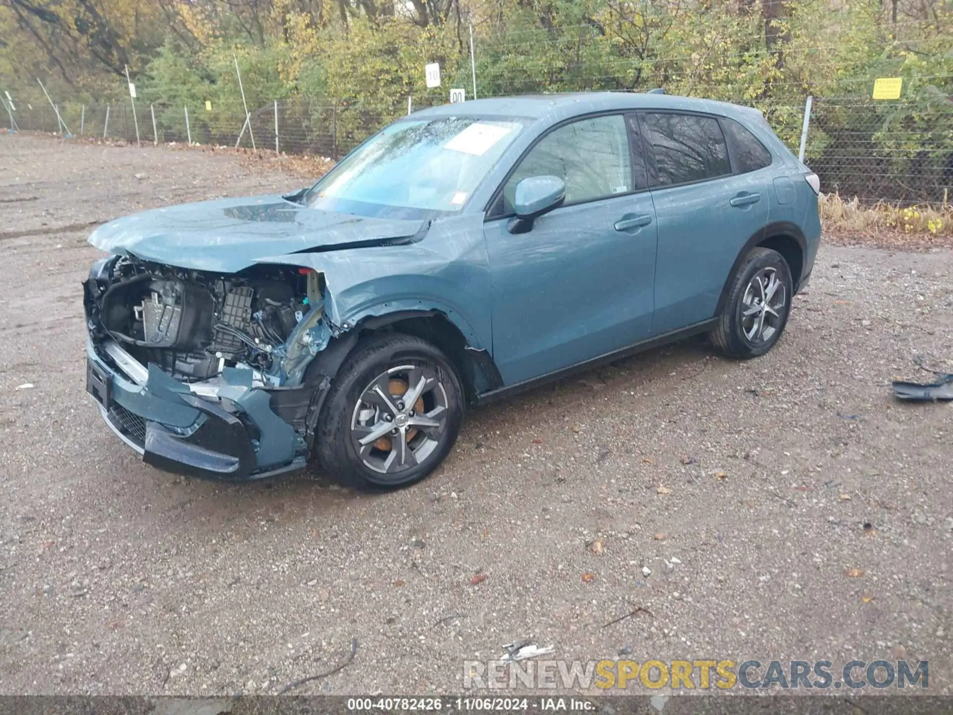 2 fotografías del automóvil dañado 3CZRZ2H77RM730647 HONDA HR-V 2024