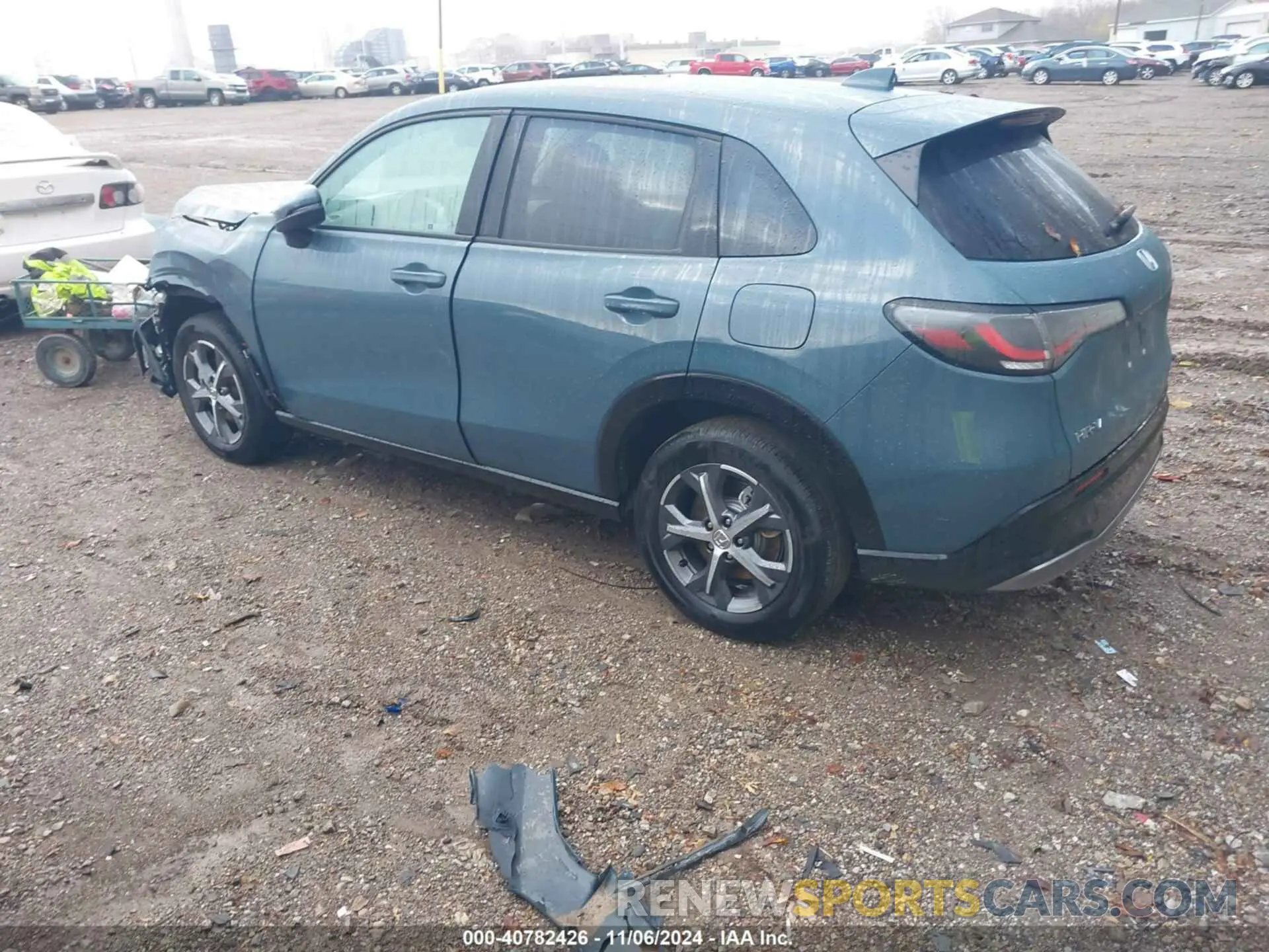 3 fotografías del automóvil dañado 3CZRZ2H77RM730647 HONDA HR-V 2024
