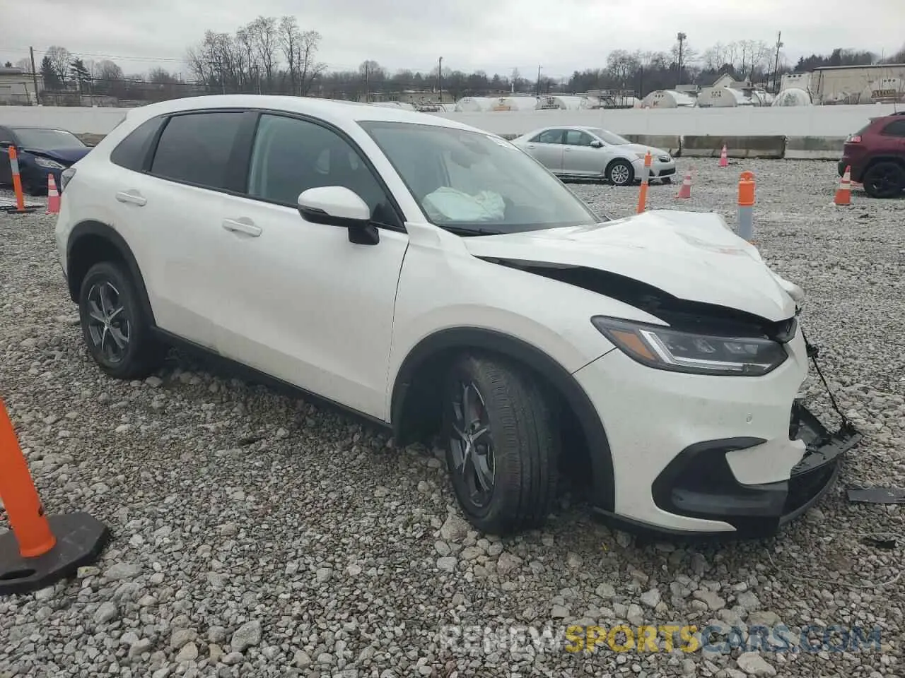 4 fotografías del automóvil dañado 3CZRZ2H77RM781582 HONDA HR-V 2024