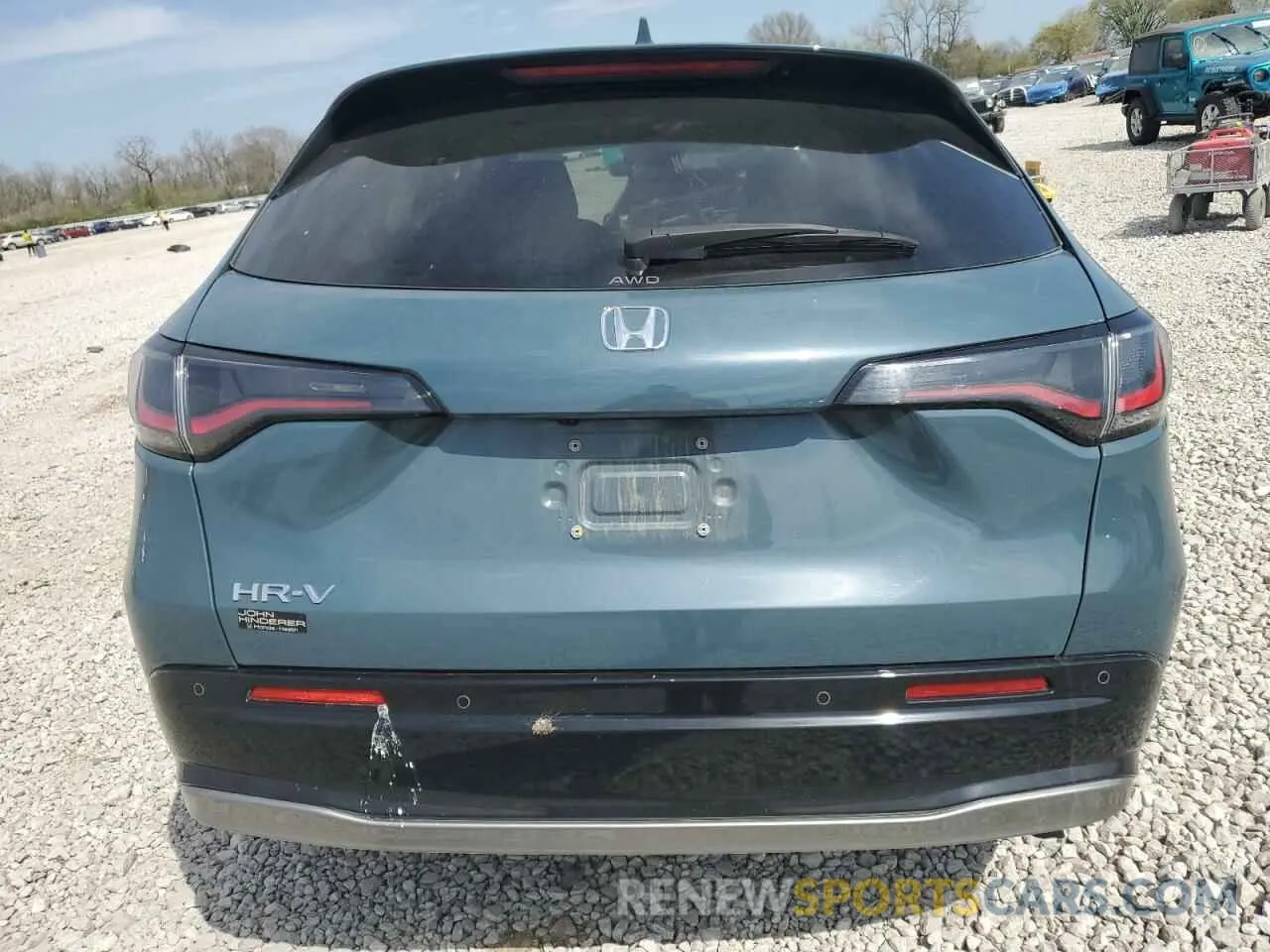 6 fotografías del automóvil dañado 3CZRZ2H78RM725733 HONDA HR-V 2024