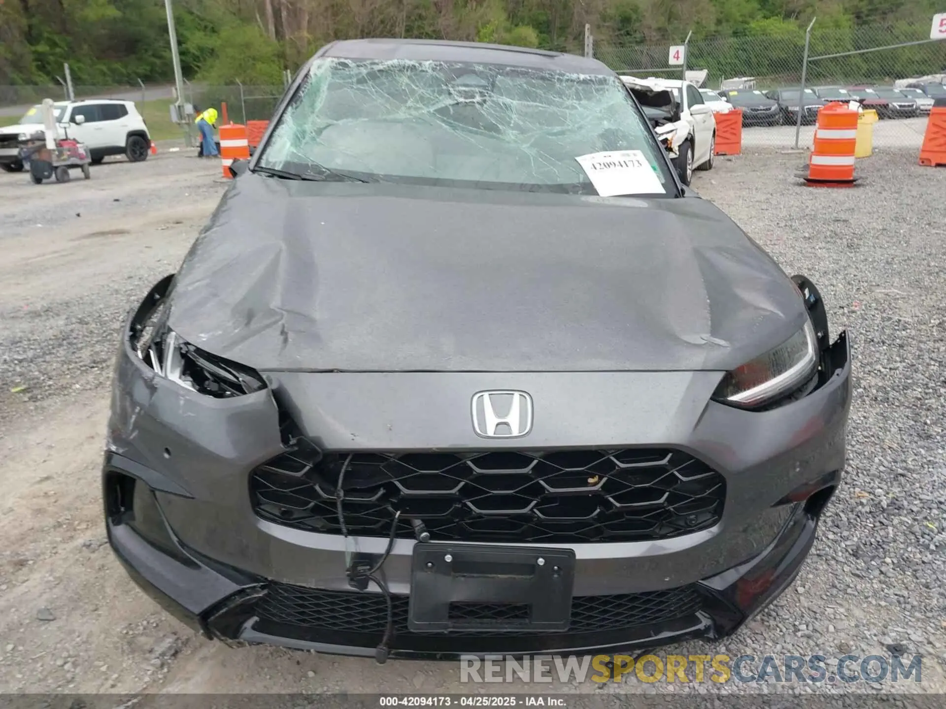 12 fotografías del automóvil dañado 3CZRZ2H78RM759848 HONDA HR-V 2024