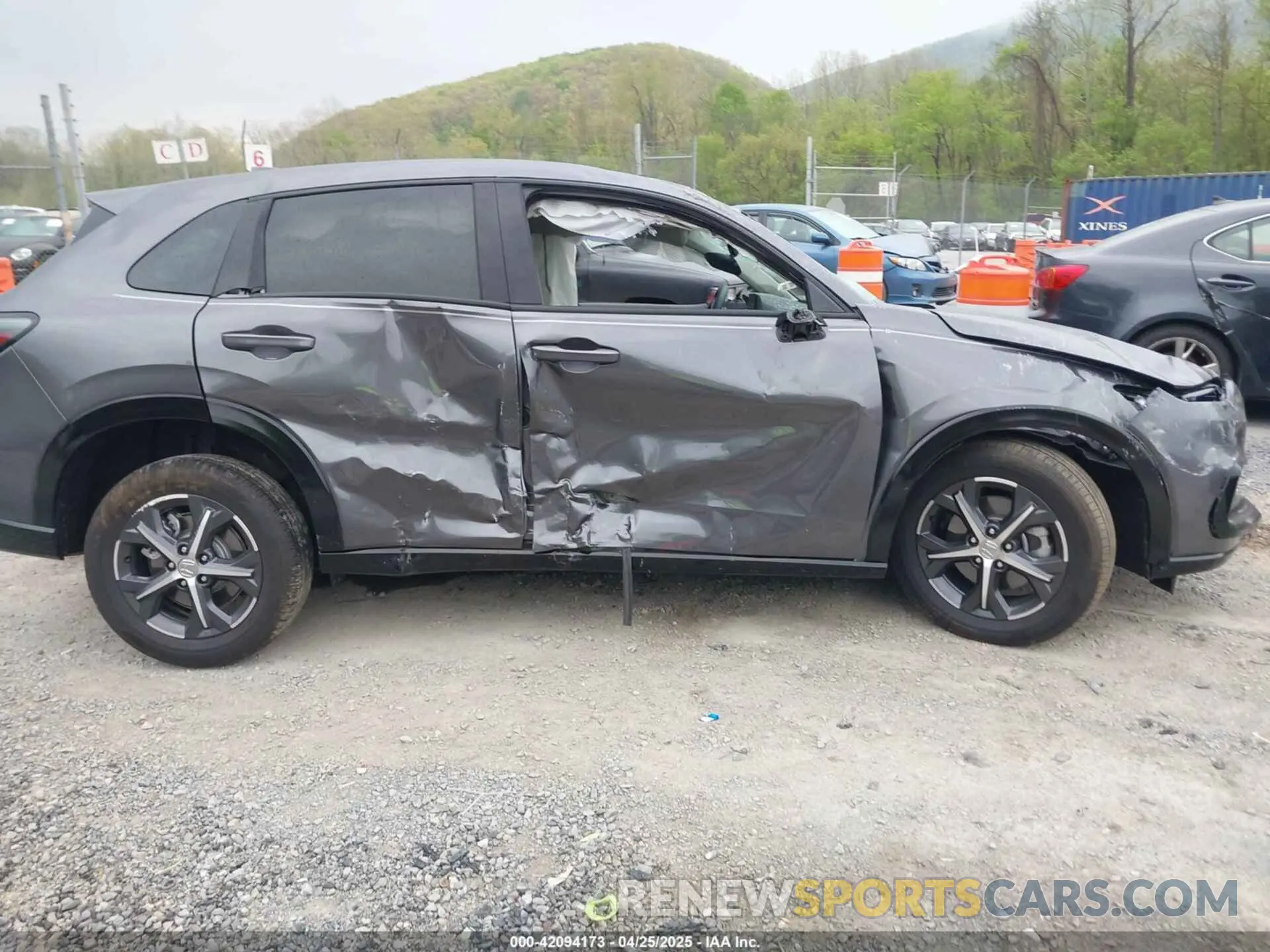 13 fotografías del automóvil dañado 3CZRZ2H78RM759848 HONDA HR-V 2024