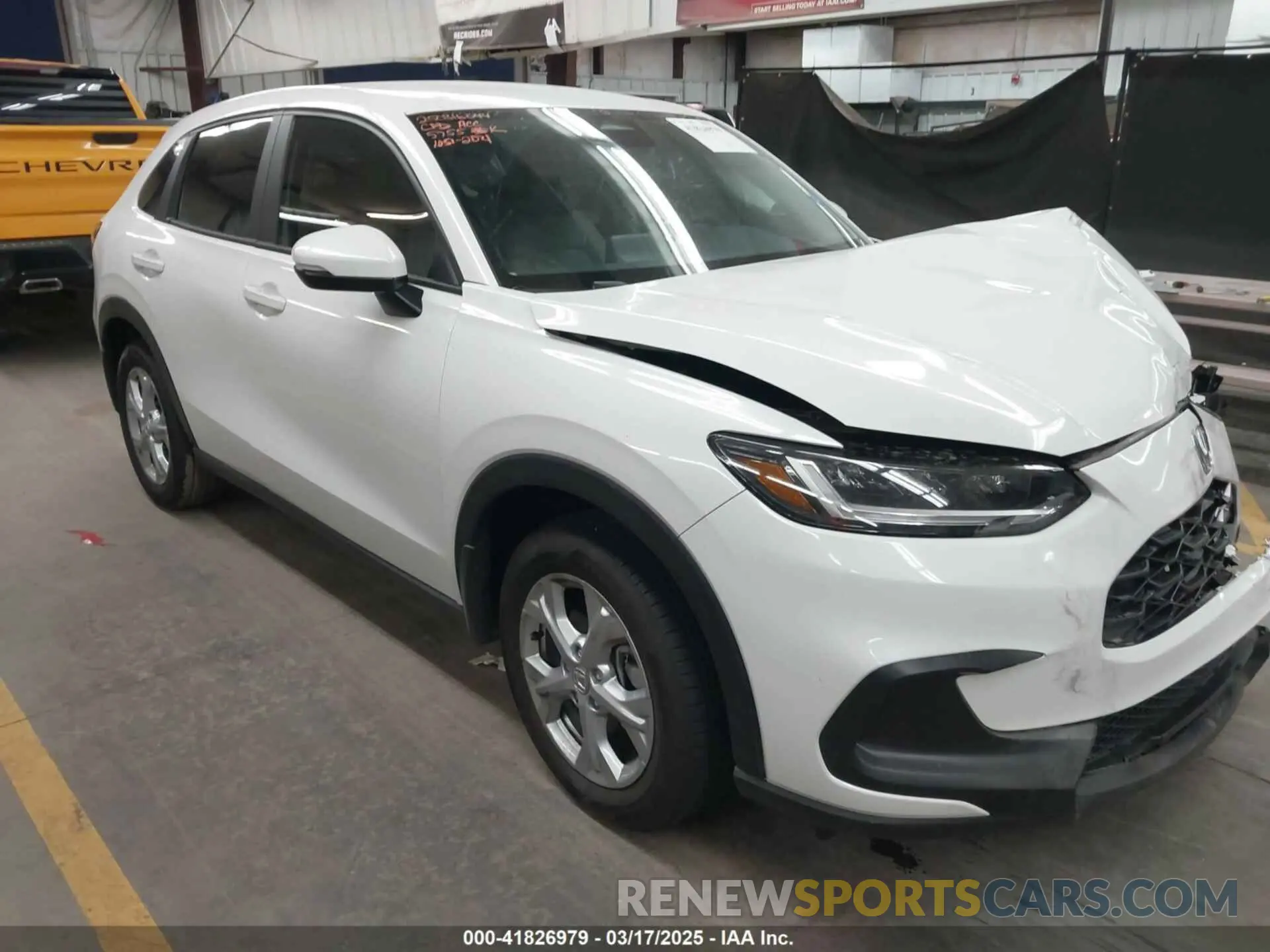 1 fotografías del automóvil dañado 3CZRZ1H30SM725755 HONDA HR-V 2025