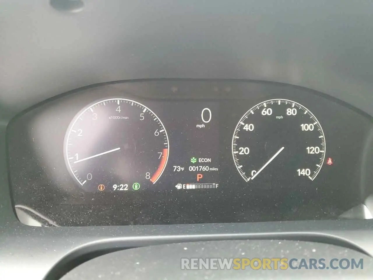 9 fotografías del automóvil dañado 3CZRZ1H32SM733257 HONDA HR-V 2025