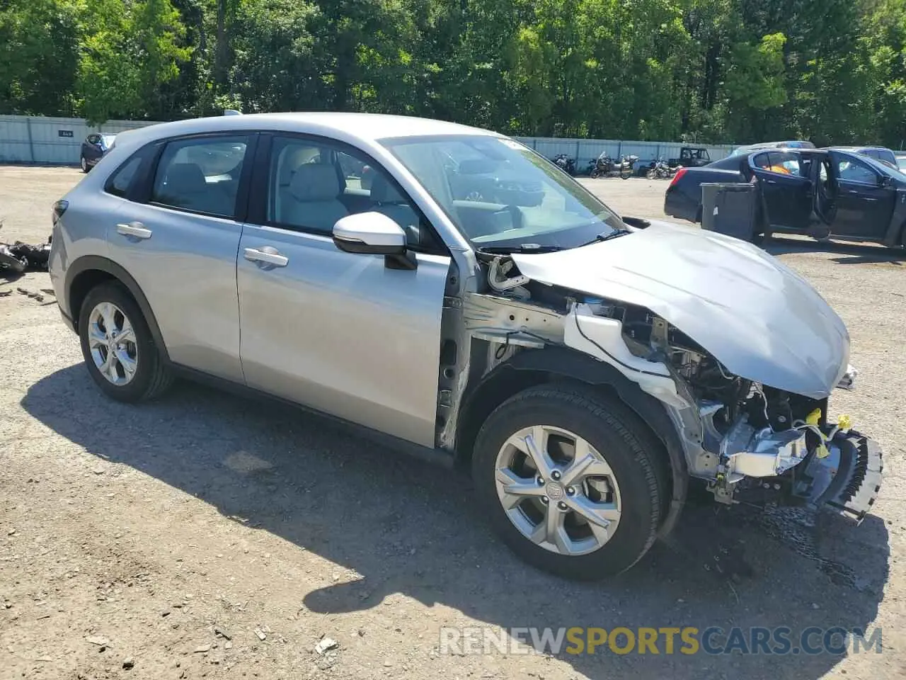 4 fotografías del automóvil dañado 3CZRZ1H33SM704320 HONDA HR-V 2025