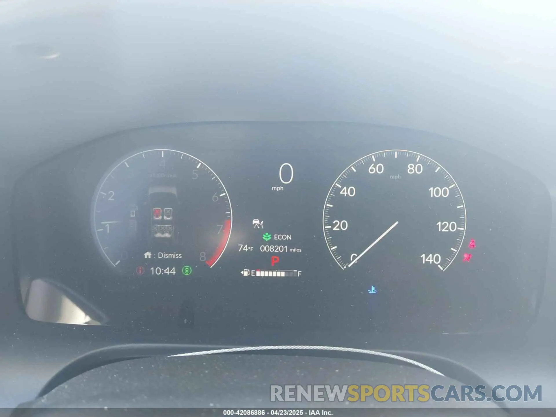 7 fotografías del automóvil dañado 3CZRZ1H34SM700003 HONDA HR-V 2025