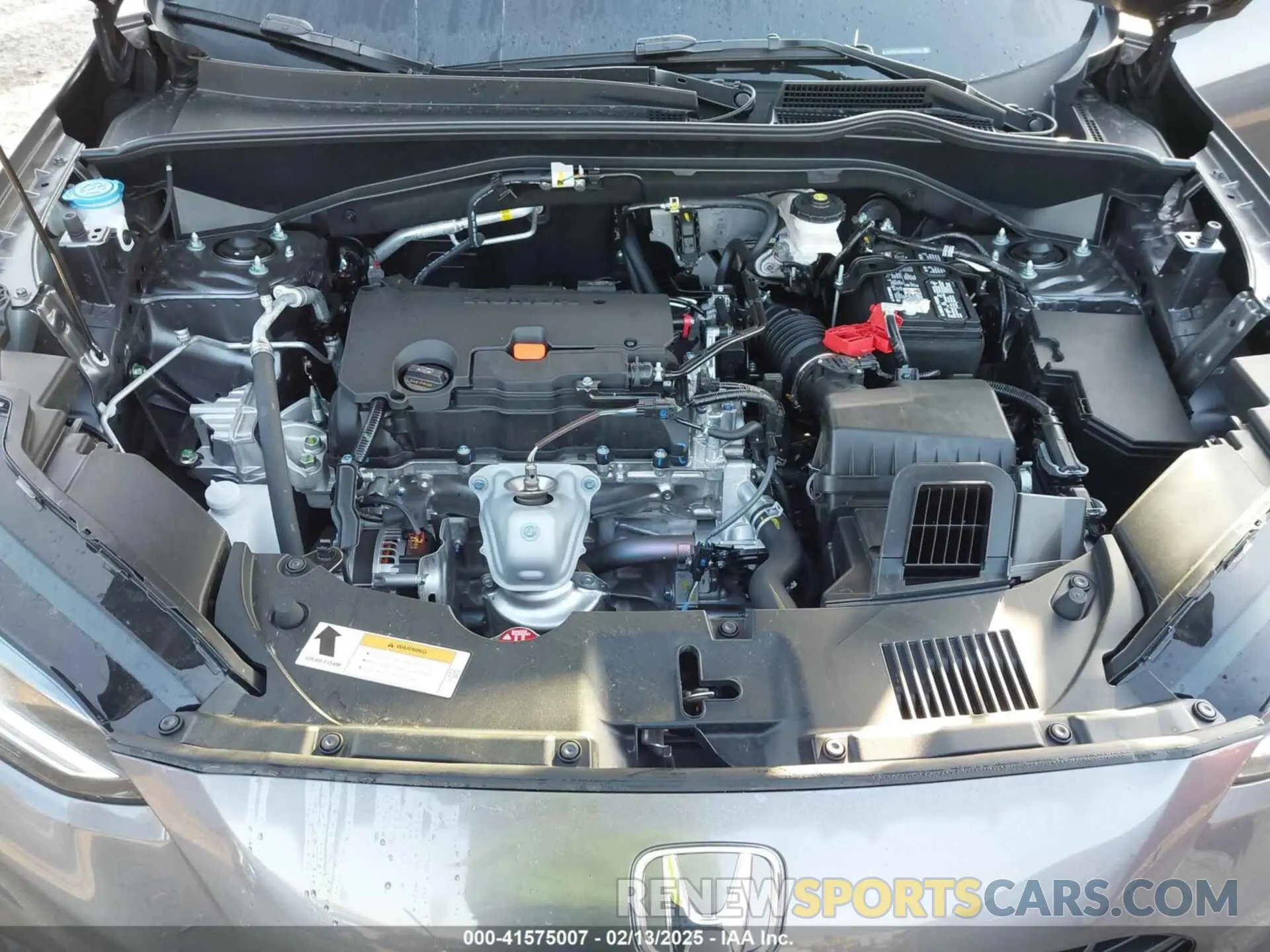 10 fotografías del automóvil dañado 3CZRZ1H34SM737293 HONDA HR-V 2025