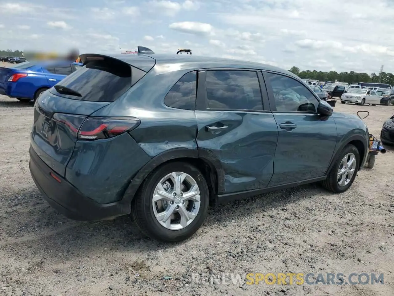 3 fotografías del automóvil dañado 3CZRZ1H35SM719031 HONDA HR-V 2025