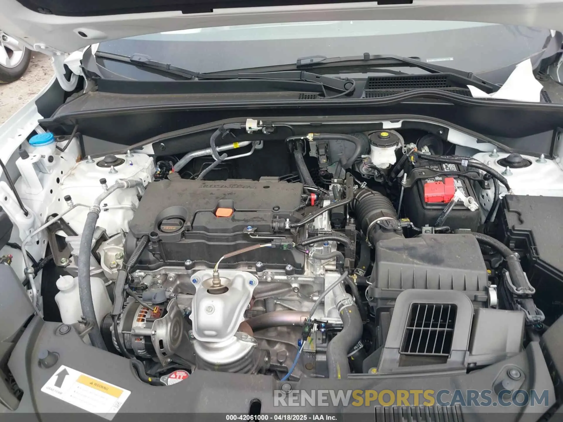 10 fotografías del automóvil dañado 3CZRZ1H35SM726173 HONDA HR-V 2025