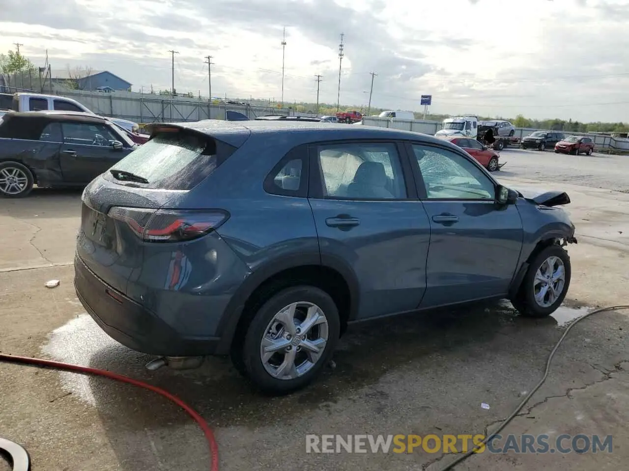 3 fotografías del automóvil dañado 3CZRZ1H36SM711164 HONDA HR-V 2025