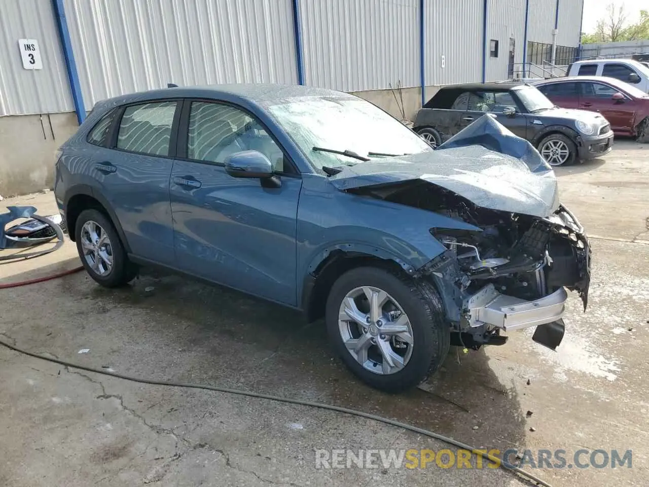4 fotografías del automóvil dañado 3CZRZ1H36SM711164 HONDA HR-V 2025
