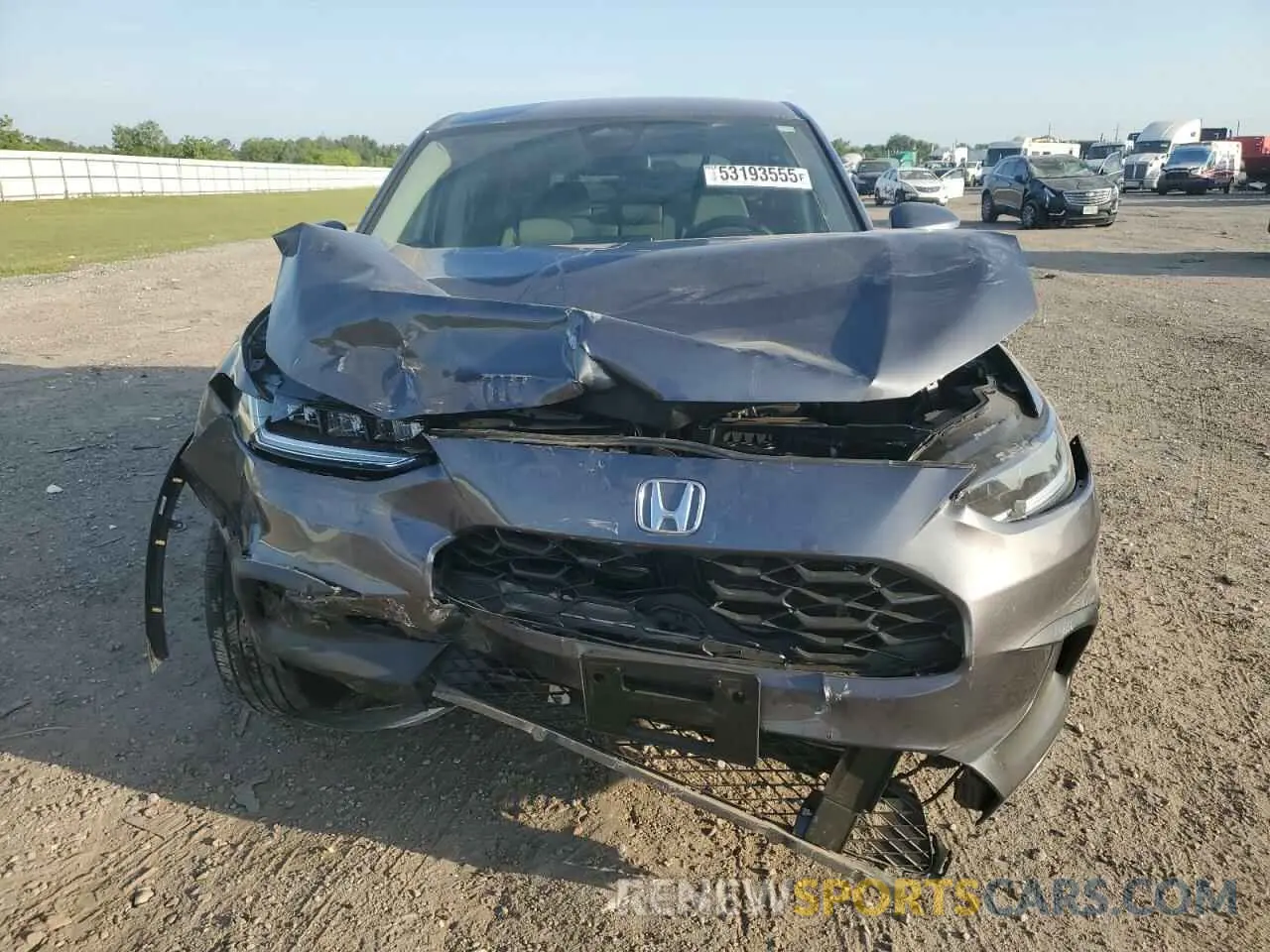 5 fotografías del automóvil dañado 3CZRZ1H38SM712591 HONDA HR-V 2025