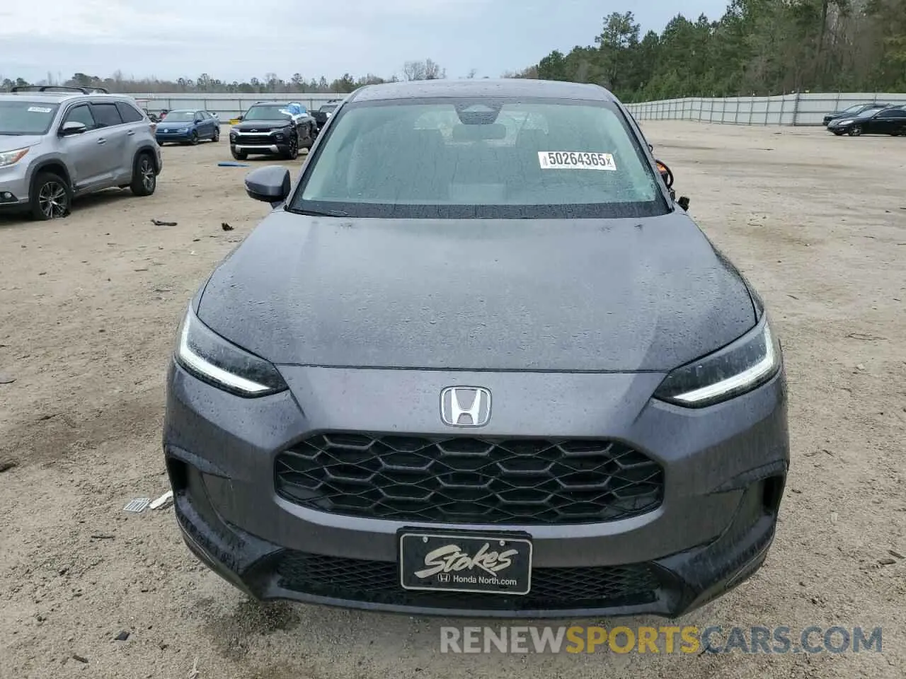 5 fotografías del automóvil dañado 3CZRZ1H38SM743632 HONDA HR-V 2025