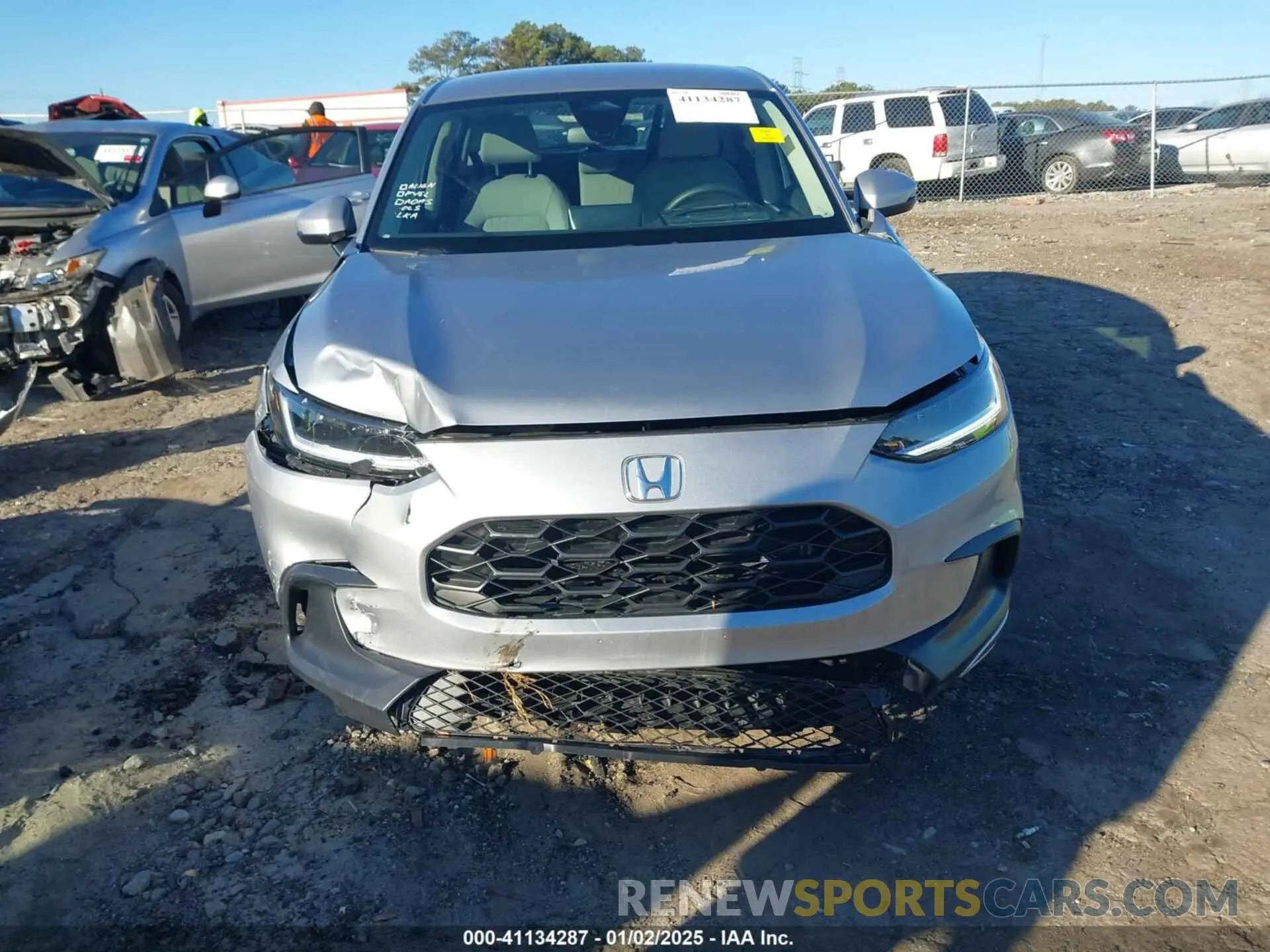 12 fotografías del automóvil dañado 3CZRZ1H3XSM704296 HONDA HR-V 2025