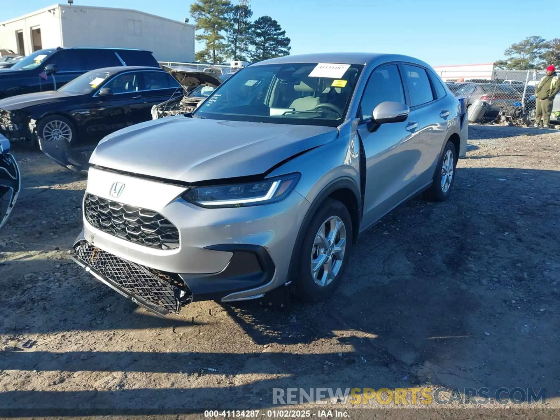 2 fotografías del automóvil dañado 3CZRZ1H3XSM704296 HONDA HR-V 2025