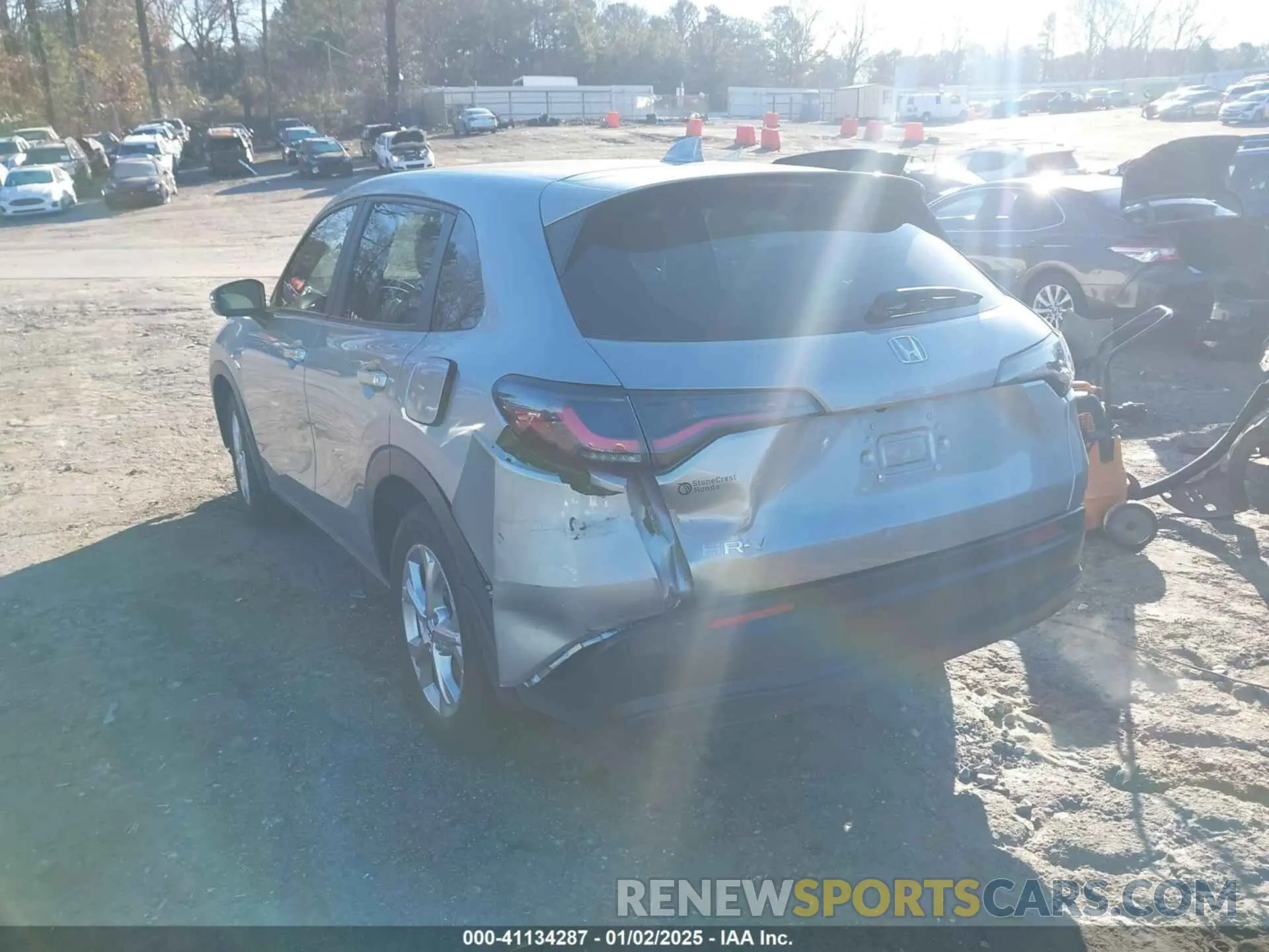 3 fotografías del automóvil dañado 3CZRZ1H3XSM704296 HONDA HR-V 2025