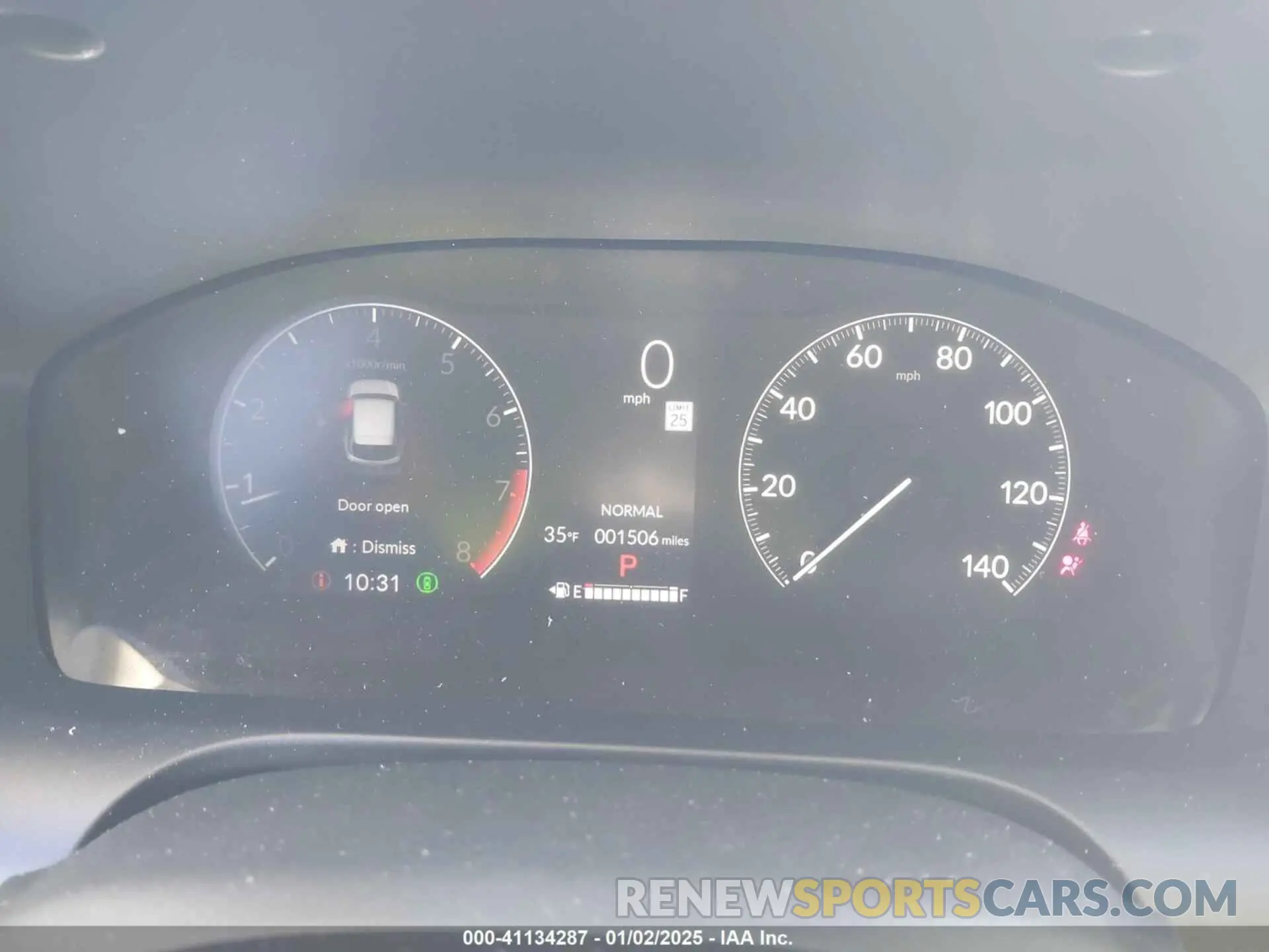 7 fotografías del automóvil dañado 3CZRZ1H3XSM704296 HONDA HR-V 2025