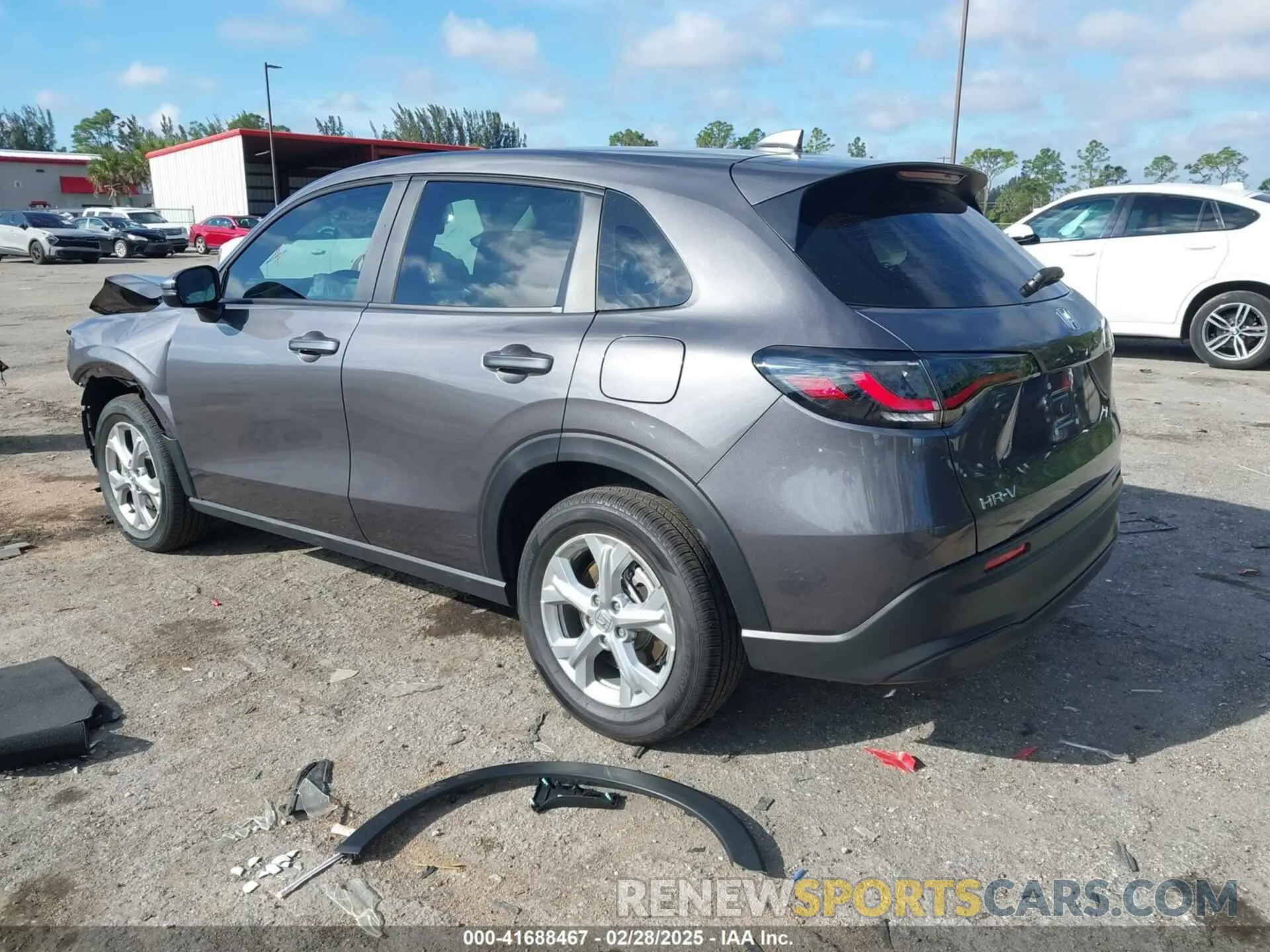 3 fotografías del automóvil dañado 3CZRZ1H3XSM719610 HONDA HR-V 2025