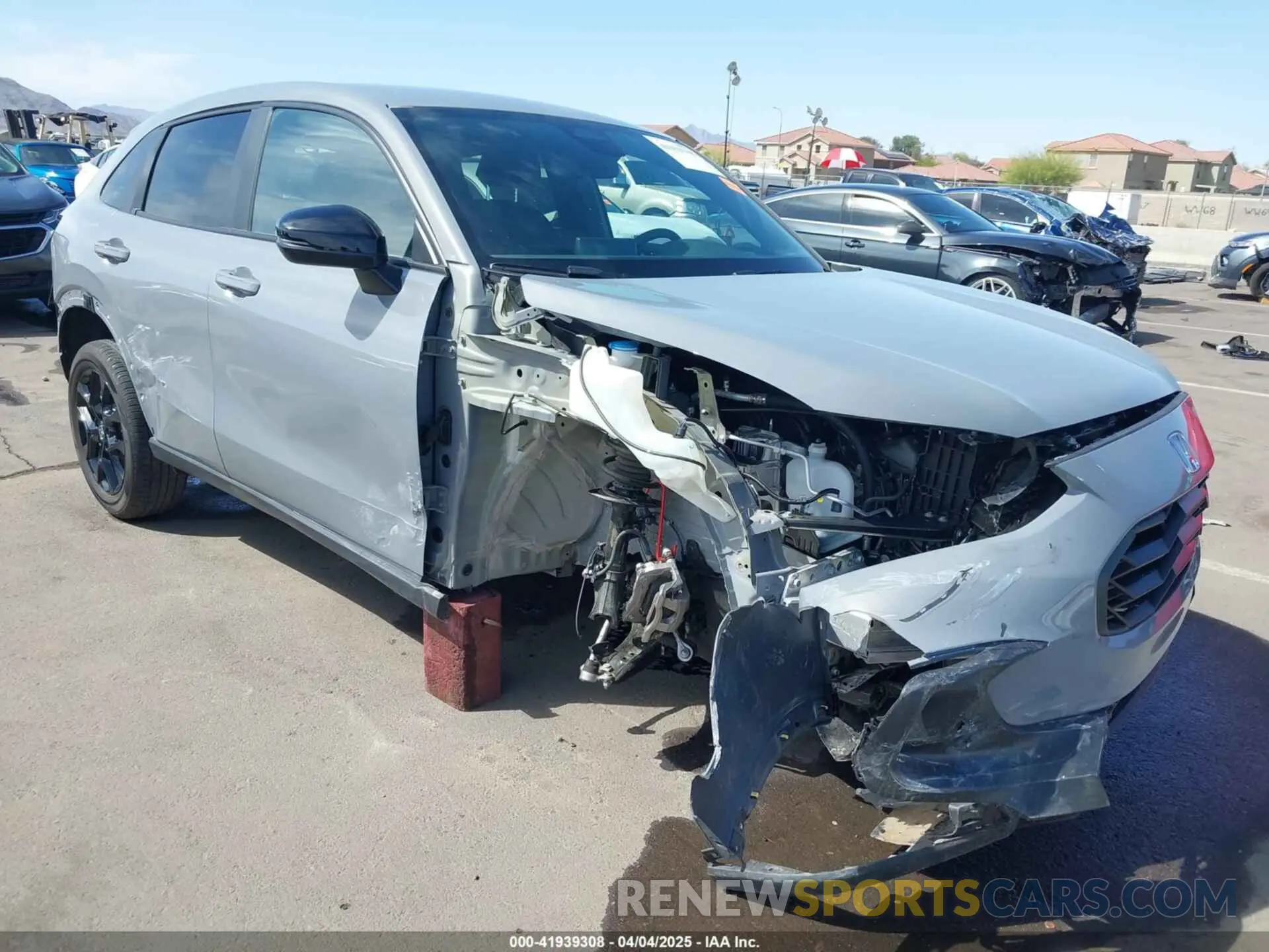 6 fotografías del automóvil dañado 3CZRZ1H50SM703191 HONDA HR-V 2025