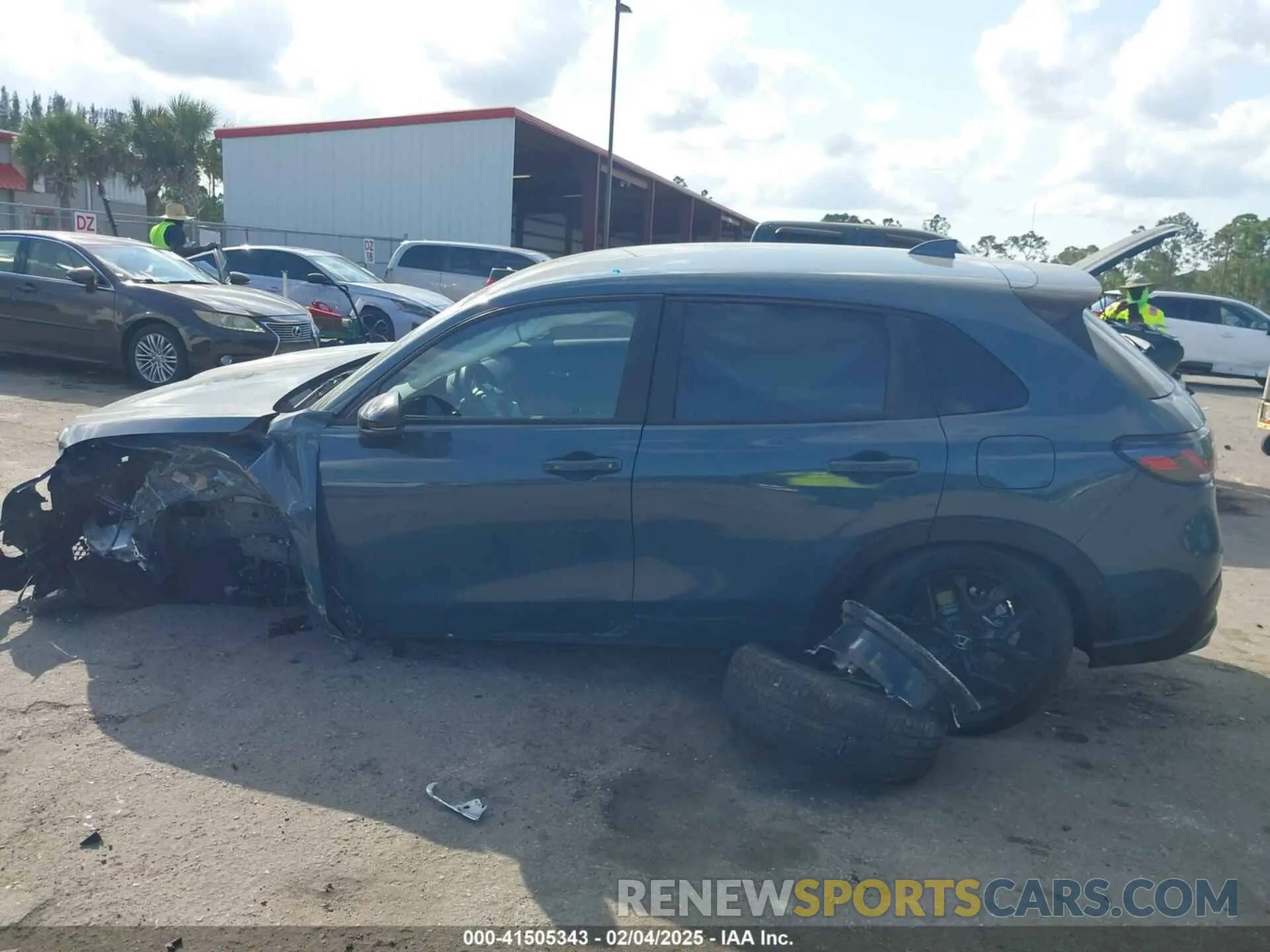 14 fotografías del automóvil dañado 3CZRZ1H50SM736028 HONDA HR-V 2025