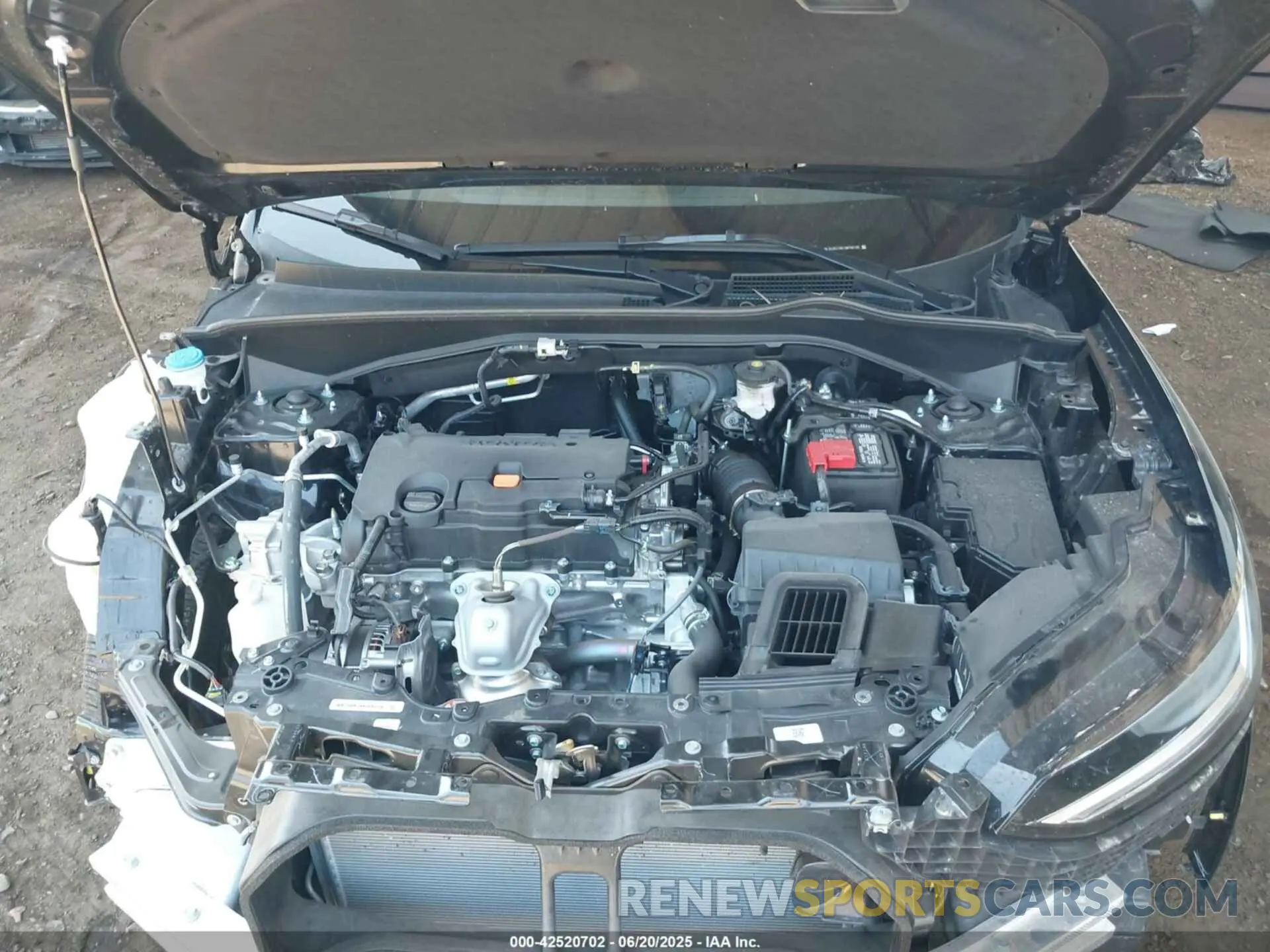 10 fotografías del automóvil dañado 3CZRZ1H51SM706195 HONDA HR-V 2025