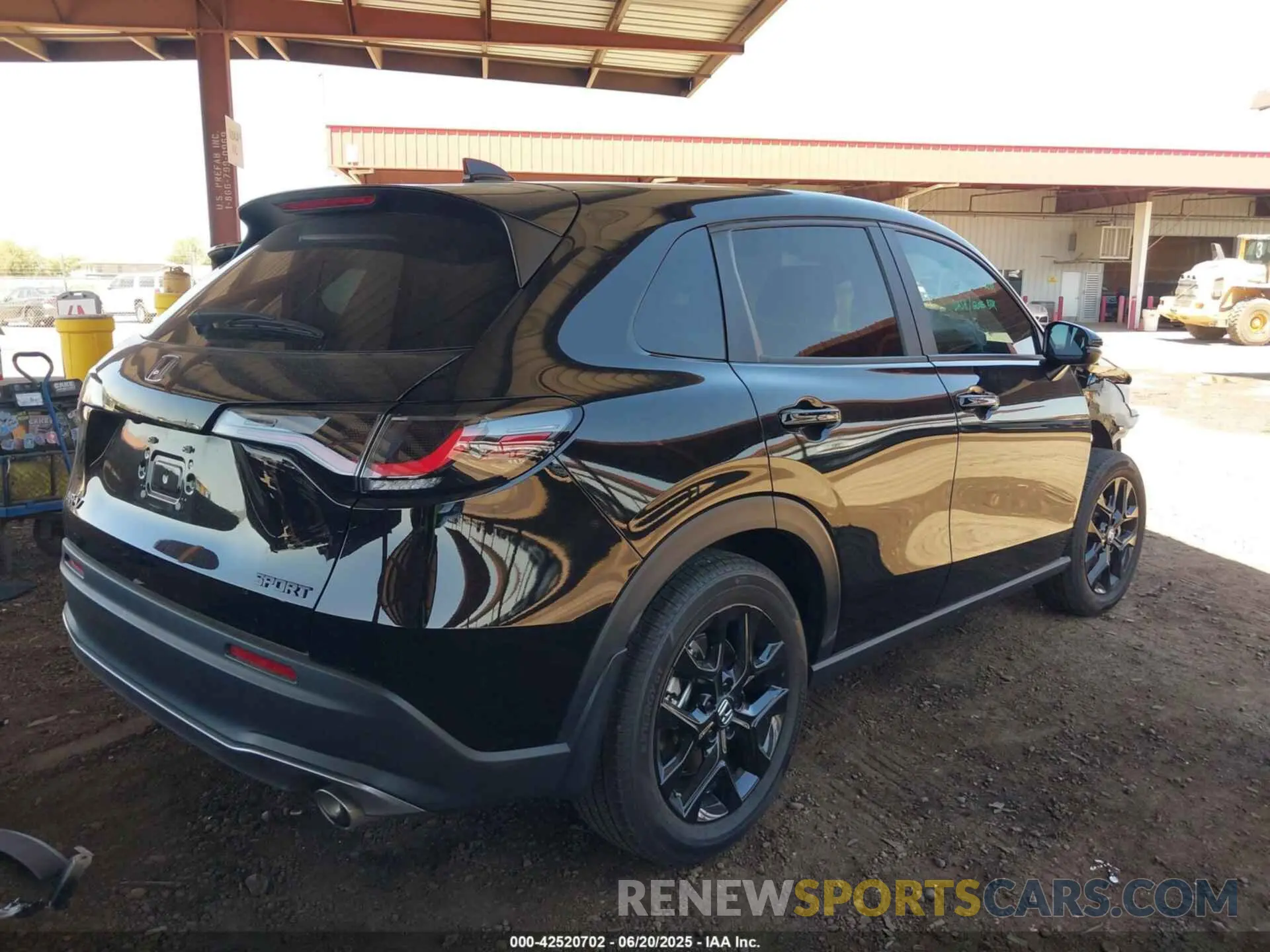4 fotografías del automóvil dañado 3CZRZ1H51SM706195 HONDA HR-V 2025