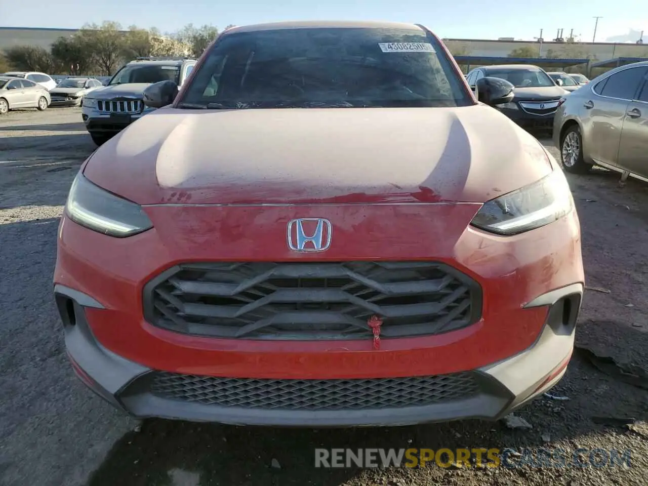 5 fotografías del automóvil dañado 3CZRZ1H53SM720793 HONDA HR-V 2025