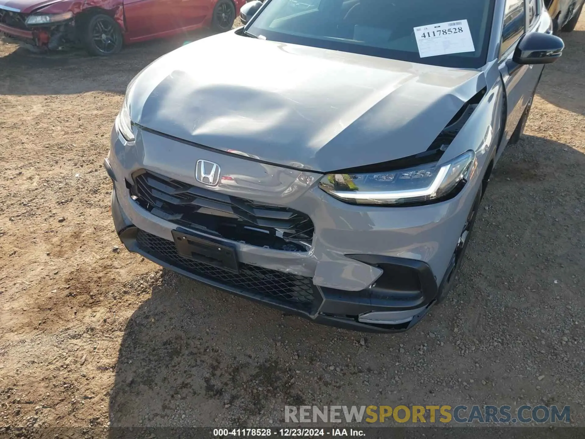 6 fotografías del automóvil dañado 3CZRZ1H54SM714050 HONDA HR-V 2025