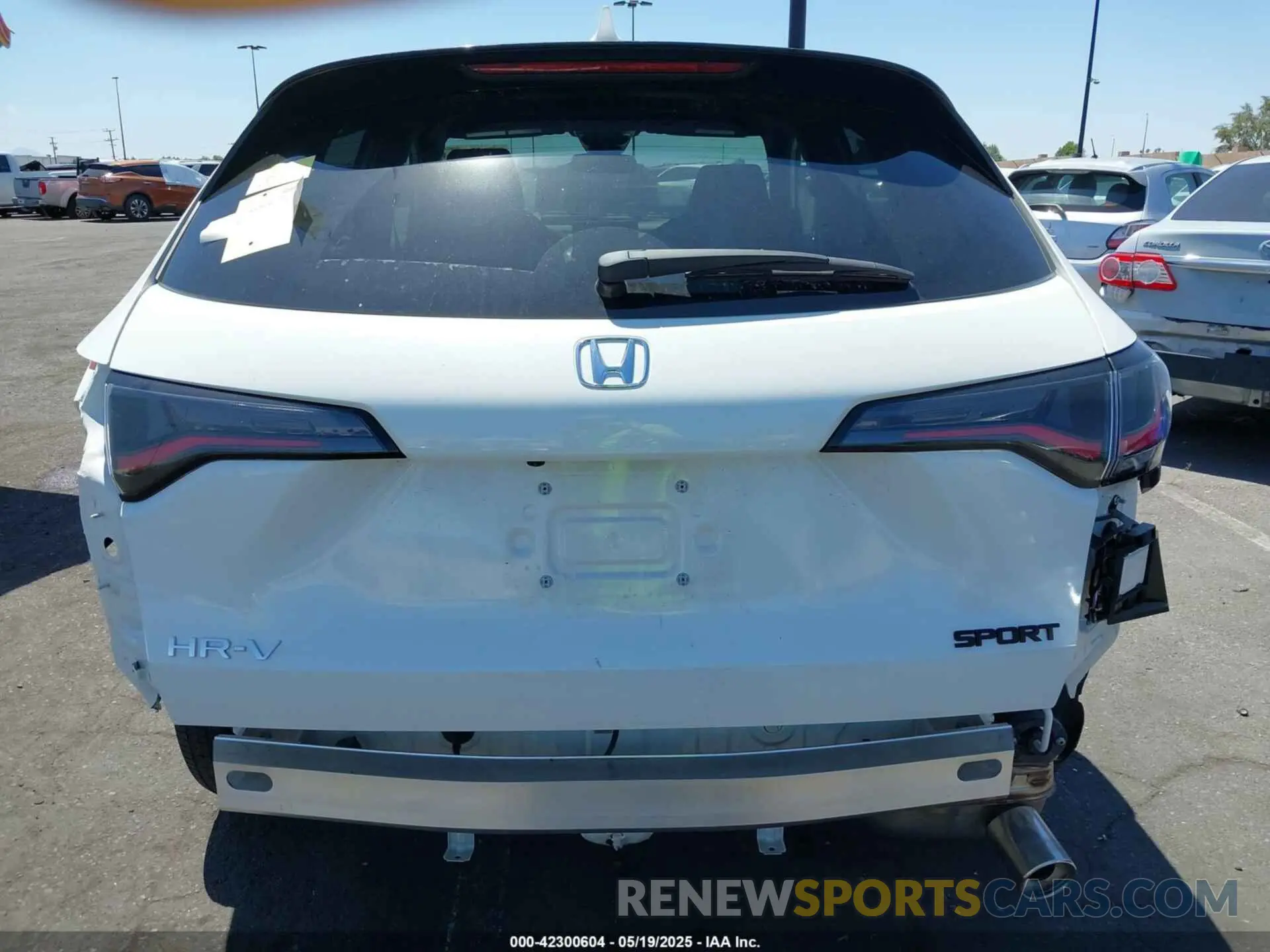 17 fotografías del automóvil dañado 3CZRZ1H54SM741765 HONDA HR-V 2025