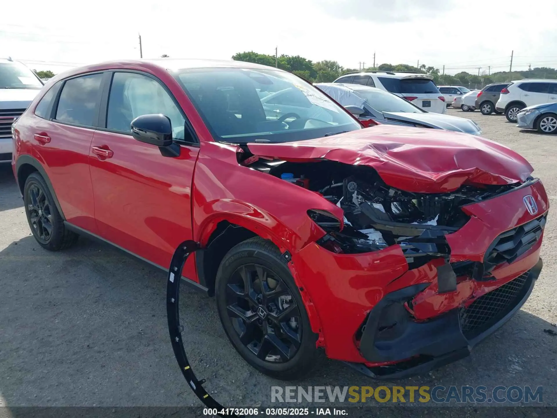 1 fotografías del automóvil dañado 3CZRZ1H55SM723405 HONDA HR-V 2025