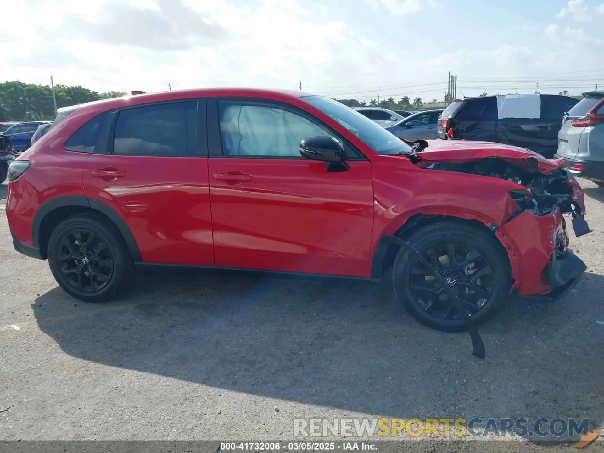 12 fotografías del automóvil dañado 3CZRZ1H55SM723405 HONDA HR-V 2025