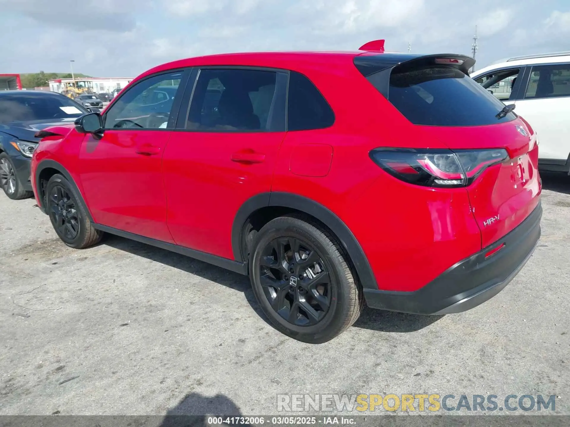 3 fotografías del automóvil dañado 3CZRZ1H55SM723405 HONDA HR-V 2025