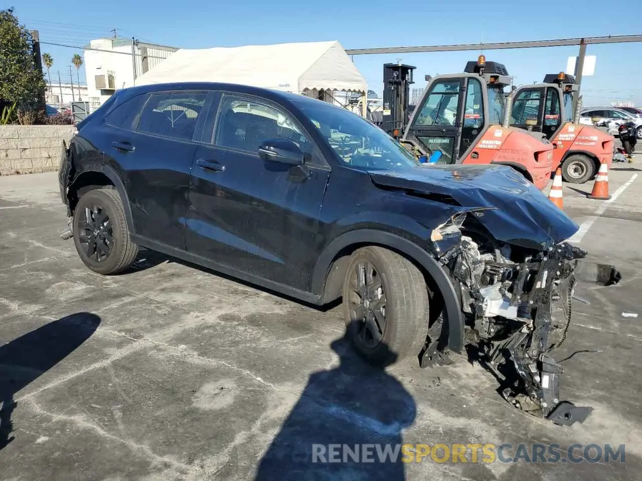 4 fotografías del automóvil dañado 3CZRZ1H56SM723705 HONDA HR-V 2025