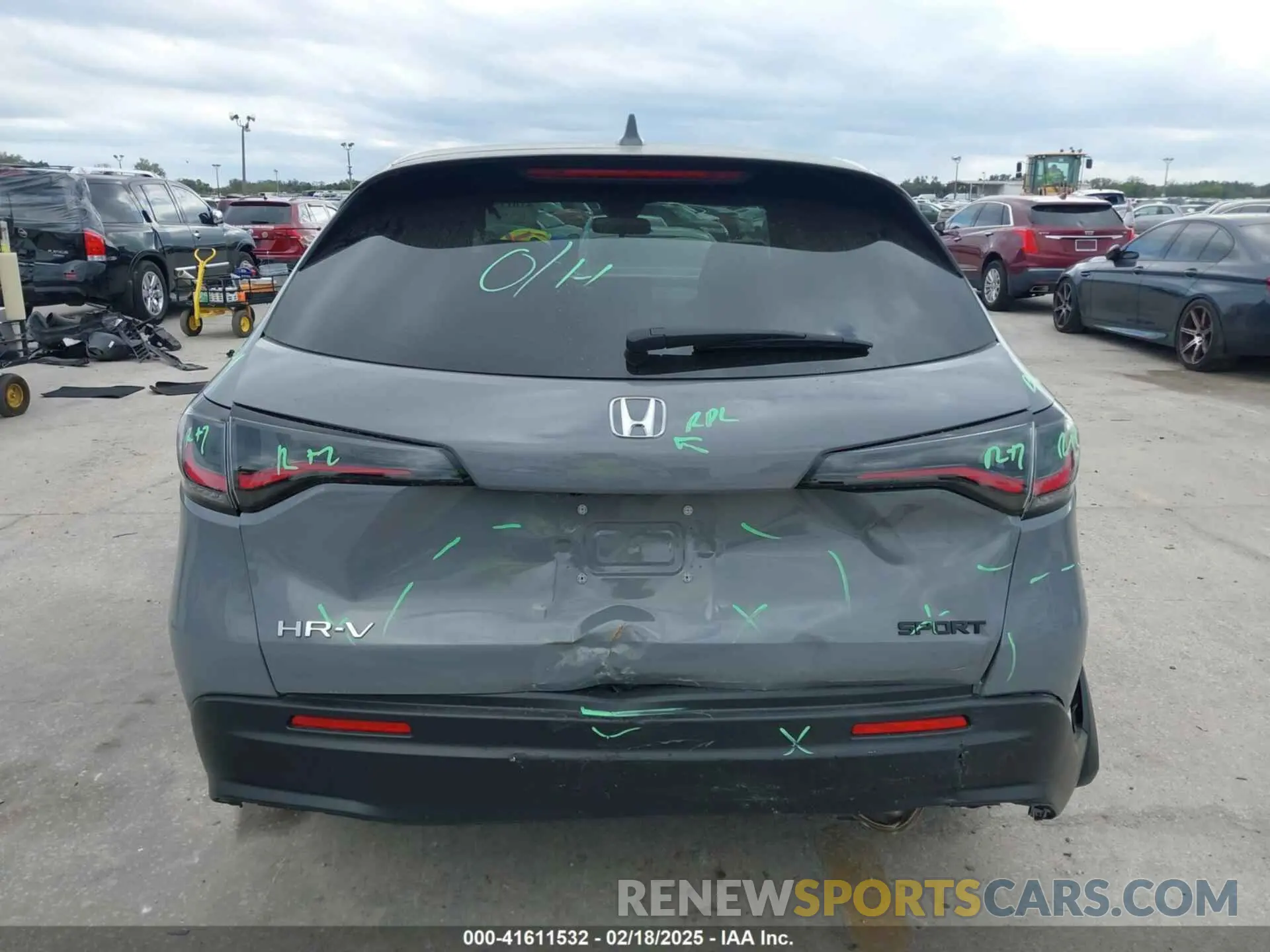 16 fotografías del automóvil dañado 3CZRZ1H57SM701986 HONDA HR-V 2025
