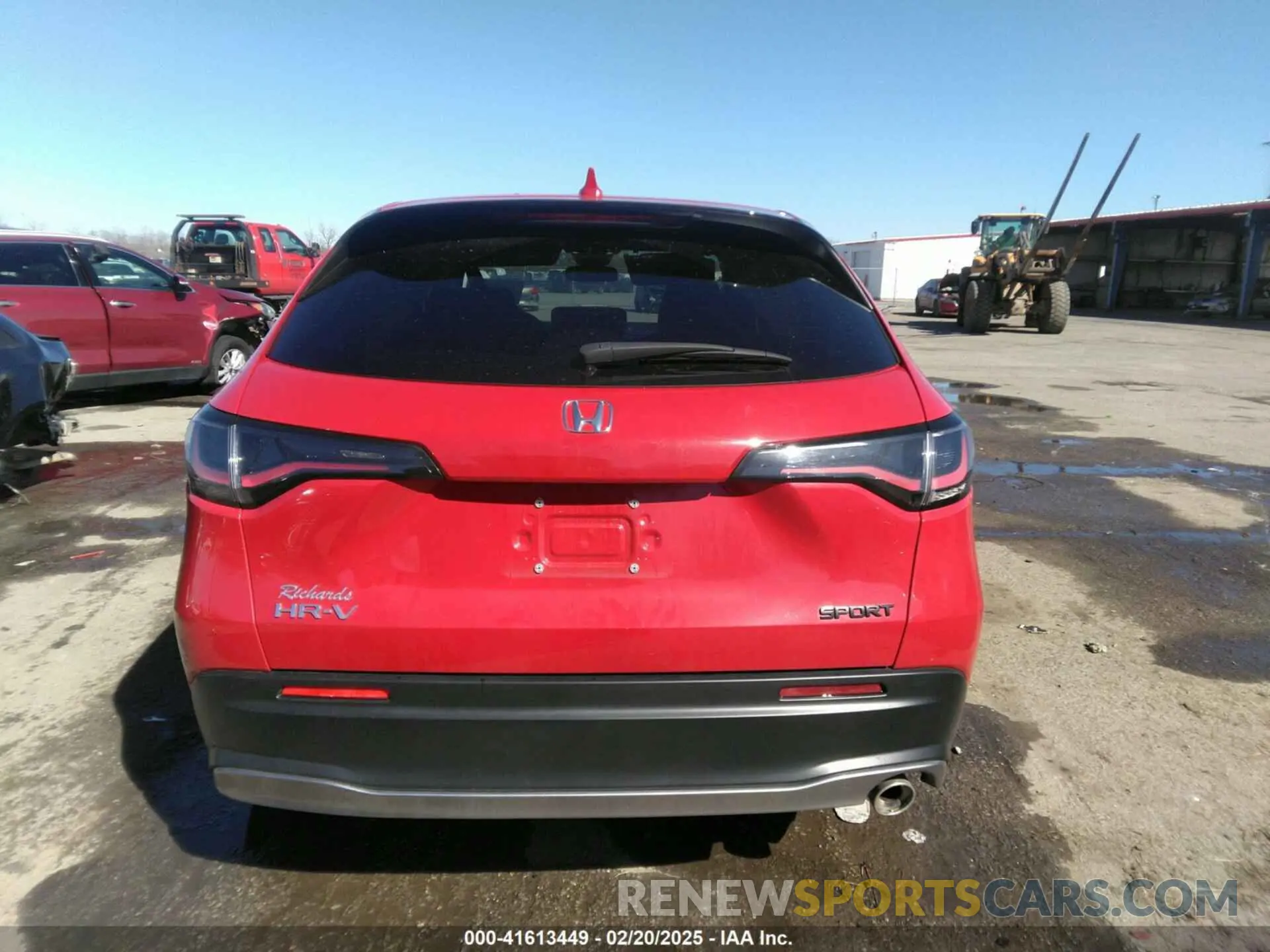16 fotografías del automóvil dañado 3CZRZ1H57SM730100 HONDA HR-V 2025