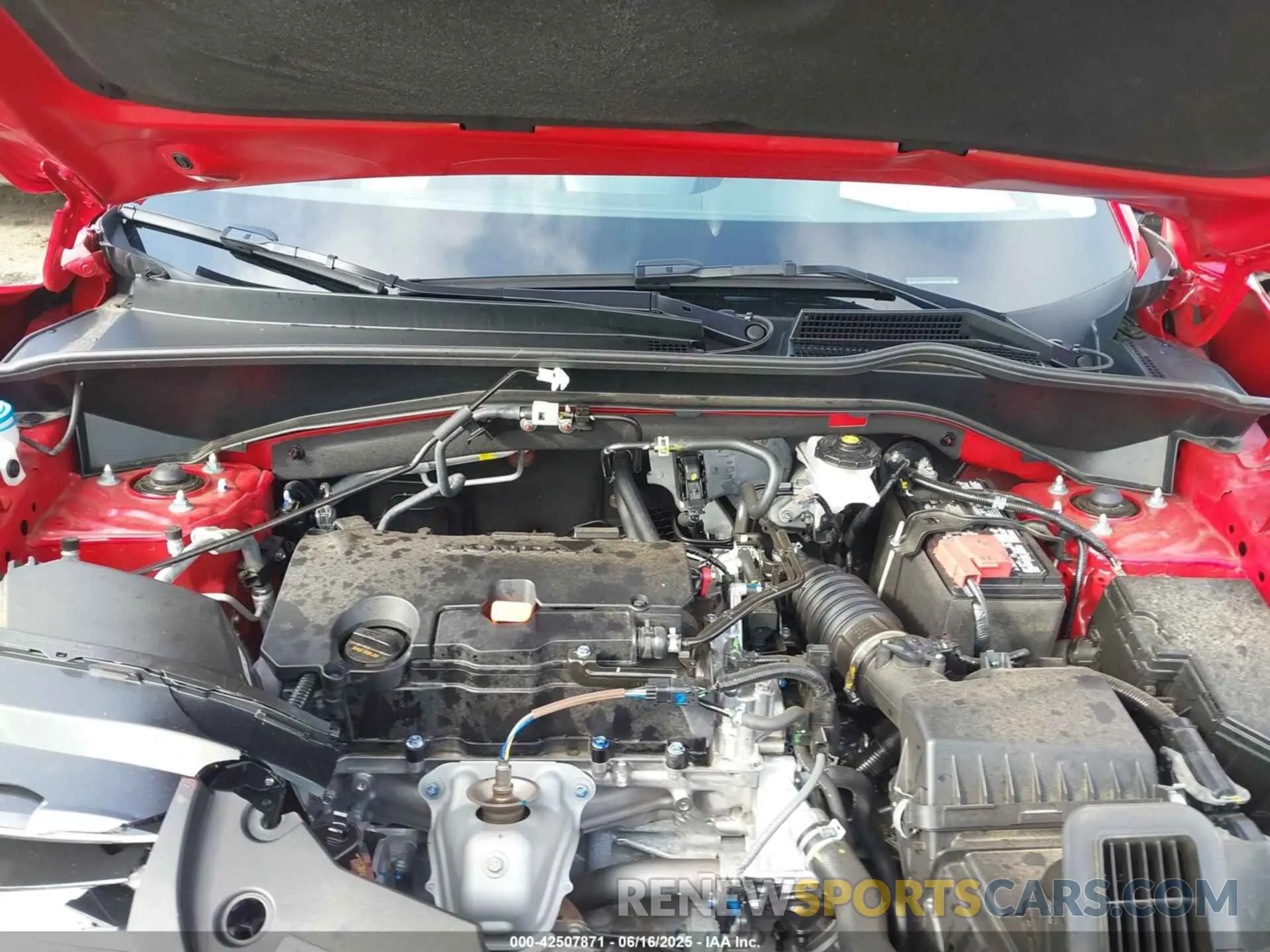 10 fotografías del automóvil dañado 3CZRZ1H70SM709560 HONDA HR-V 2025