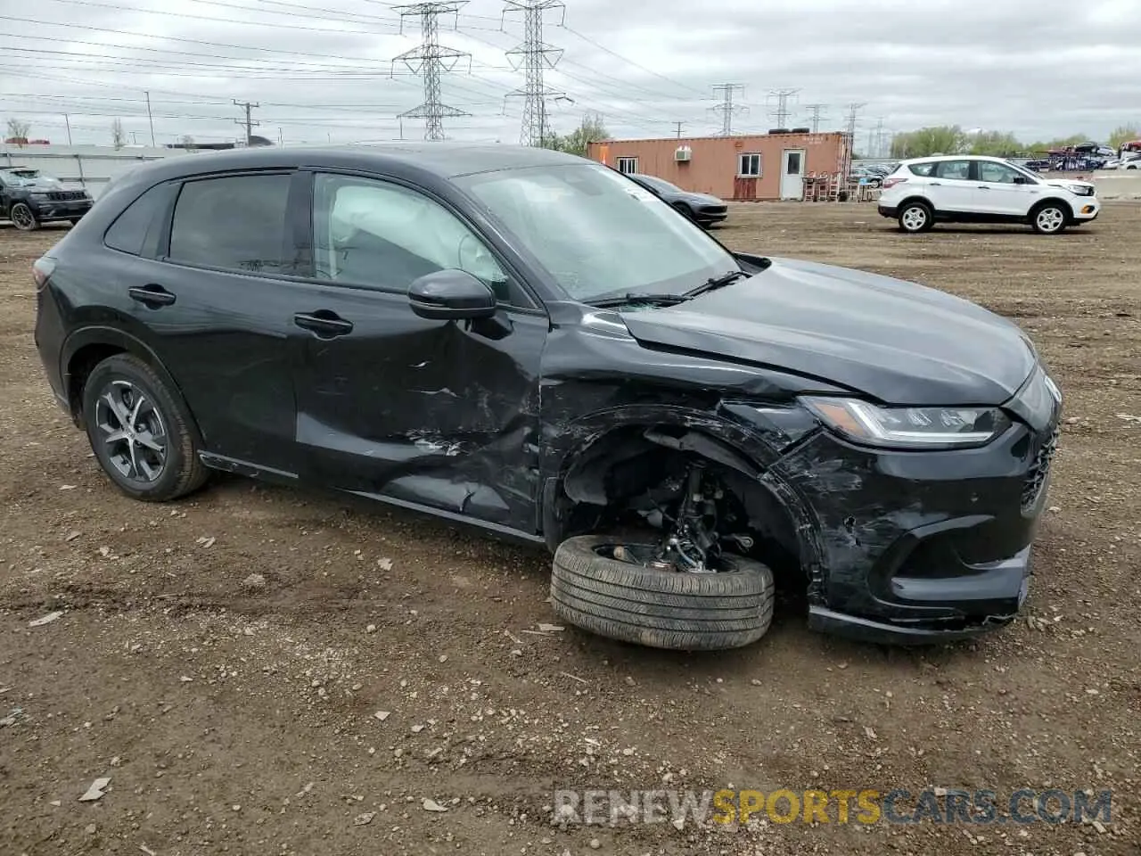 4 fotografías del automóvil dañado 3CZRZ1H71SM714282 HONDA HR-V 2025