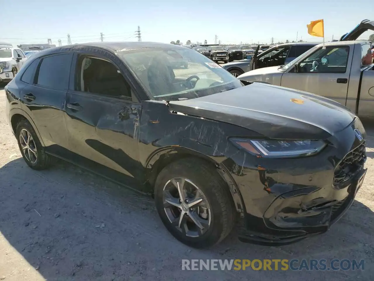 4 fotografías del automóvil dañado 3CZRZ1H73SM703624 HONDA HR-V 2025