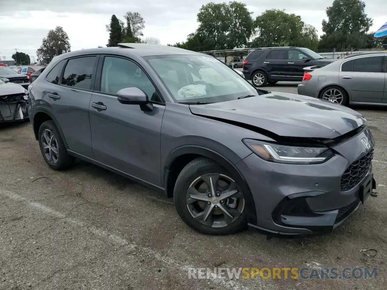 4 fotografías del automóvil dañado 3CZRZ1H77SM724539 HONDA HR-V 2025
