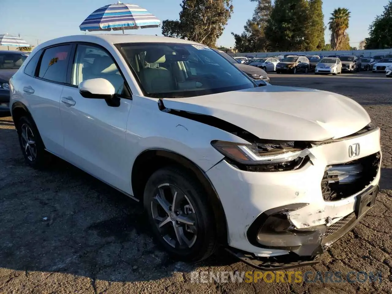 4 fotografías del automóvil dañado 3CZRZ1H78SM708933 HONDA HR-V 2025