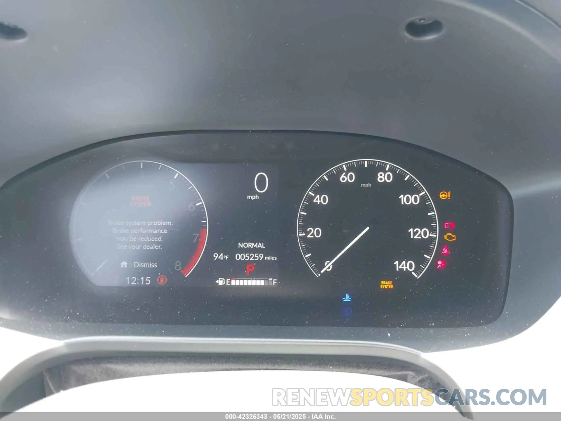 7 fotografías del automóvil dañado 3CZRZ1H79SM742508 HONDA HR-V 2025