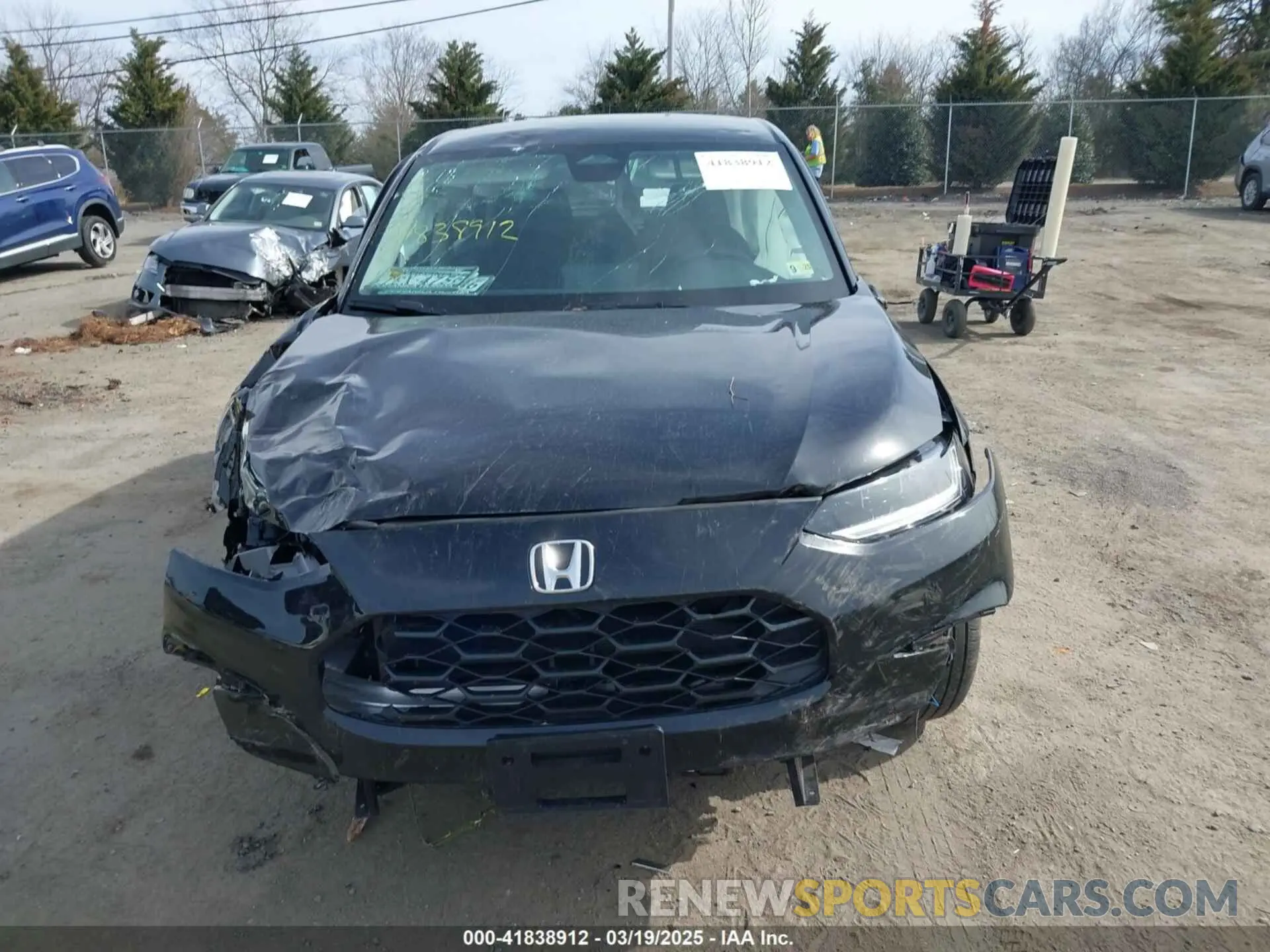 11 fotografías del automóvil dañado 3CZRZ2H31SM722594 HONDA HR-V 2025