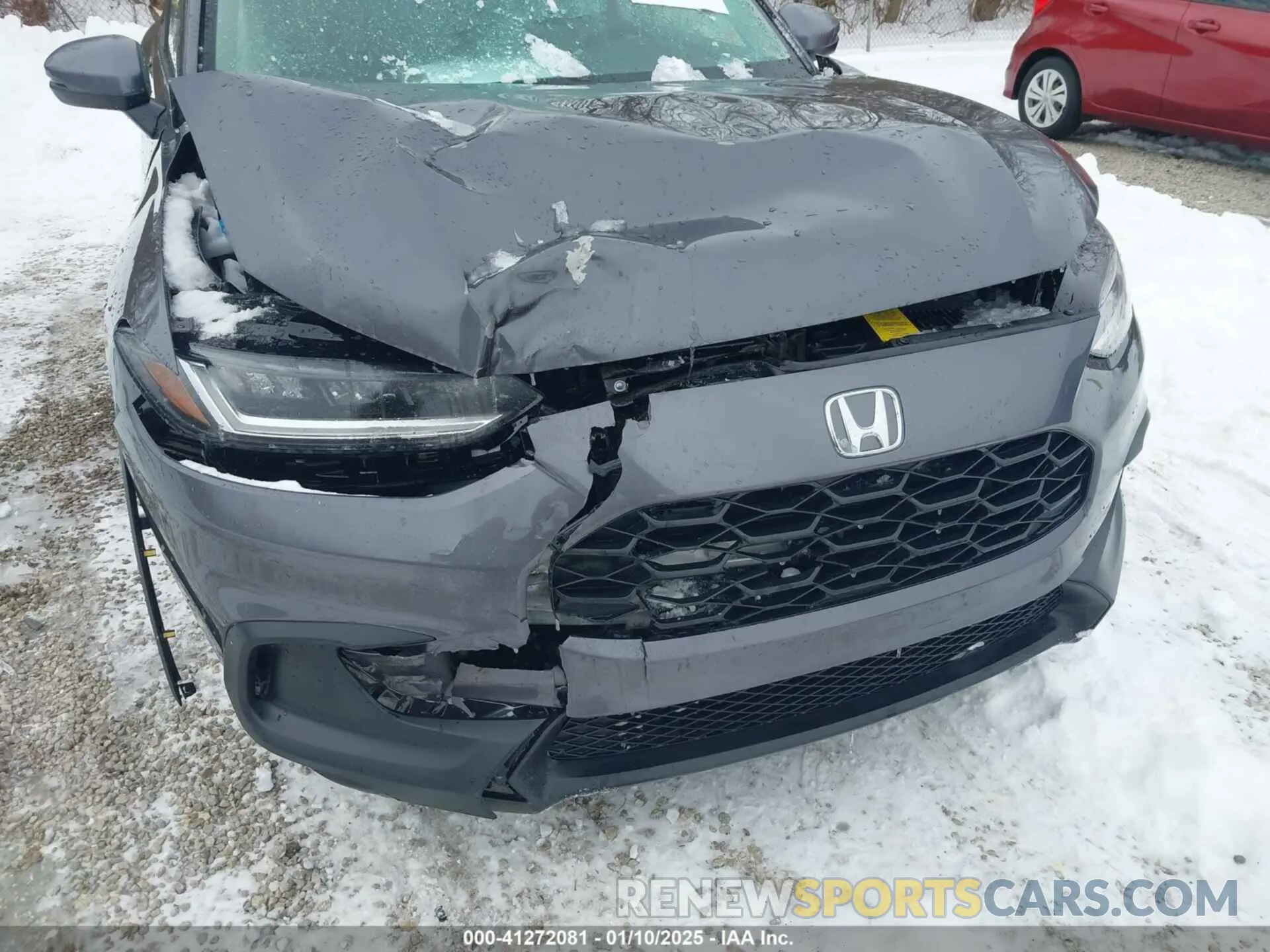 6 fotografías del automóvil dañado 3CZRZ2H31SM725768 HONDA HR-V 2025
